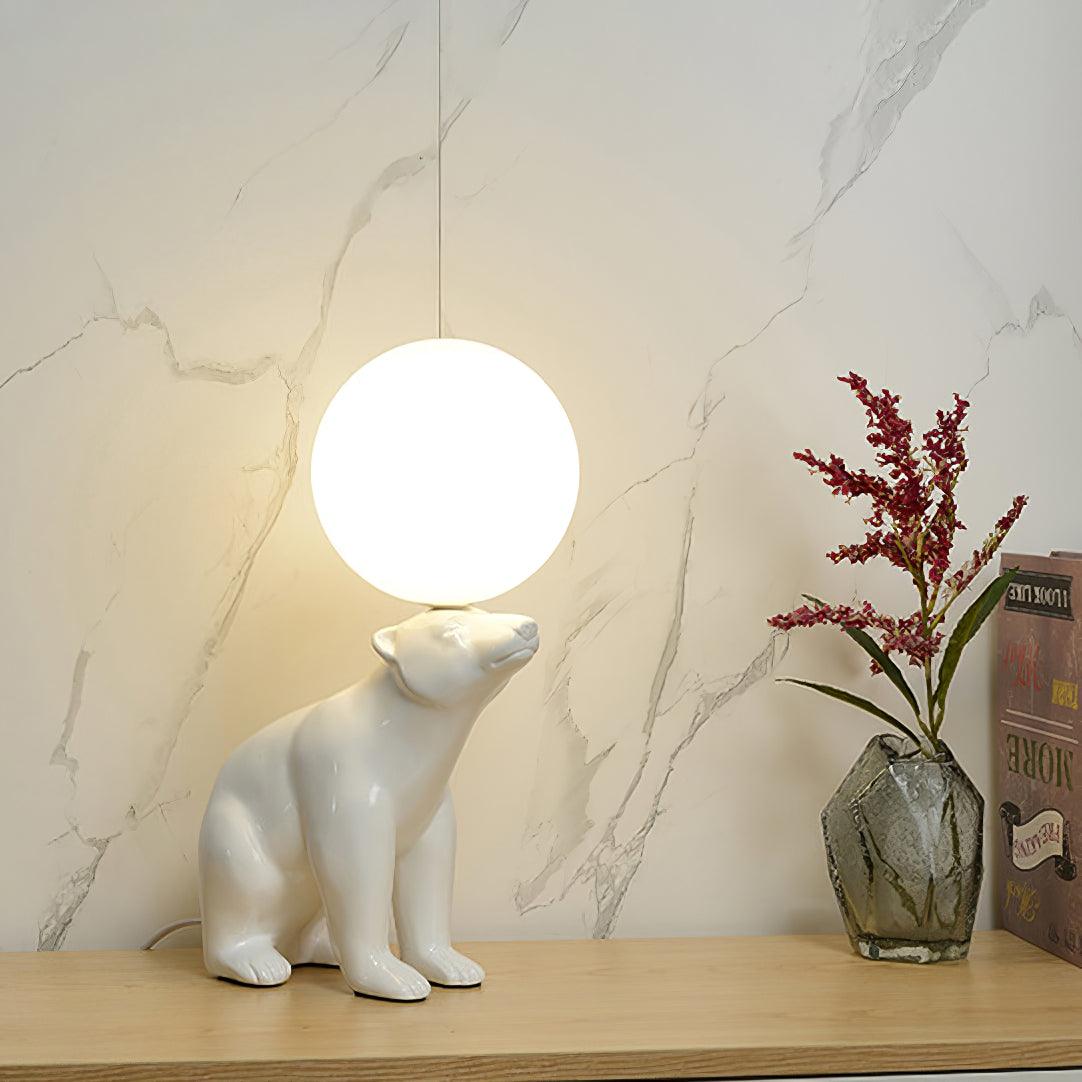Polar Bear Table Lamp - Blowlighting