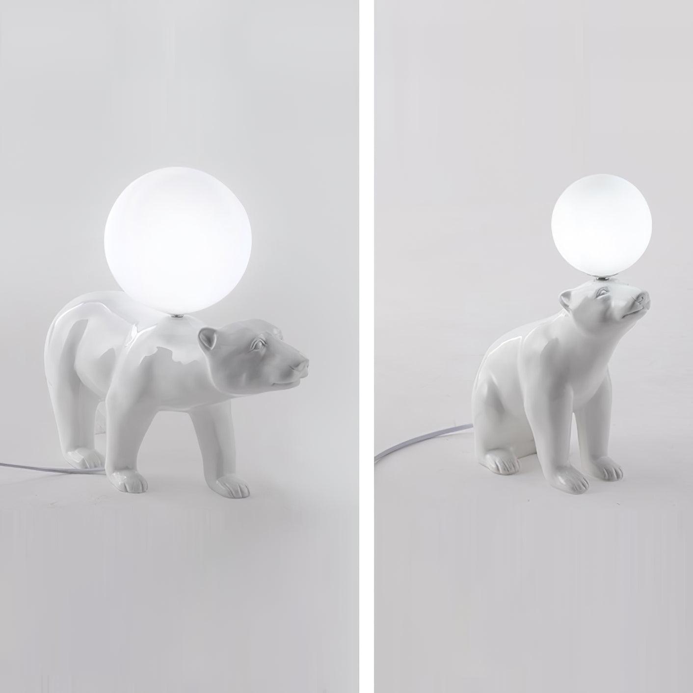 Polar Bear Table Lamp - Blowlighting