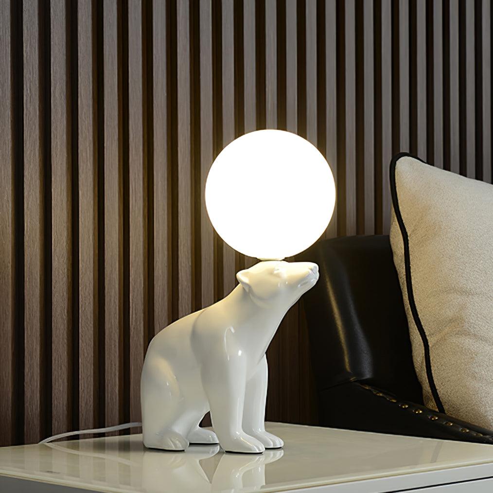Polar Bear Table Lamp - Blowlighting