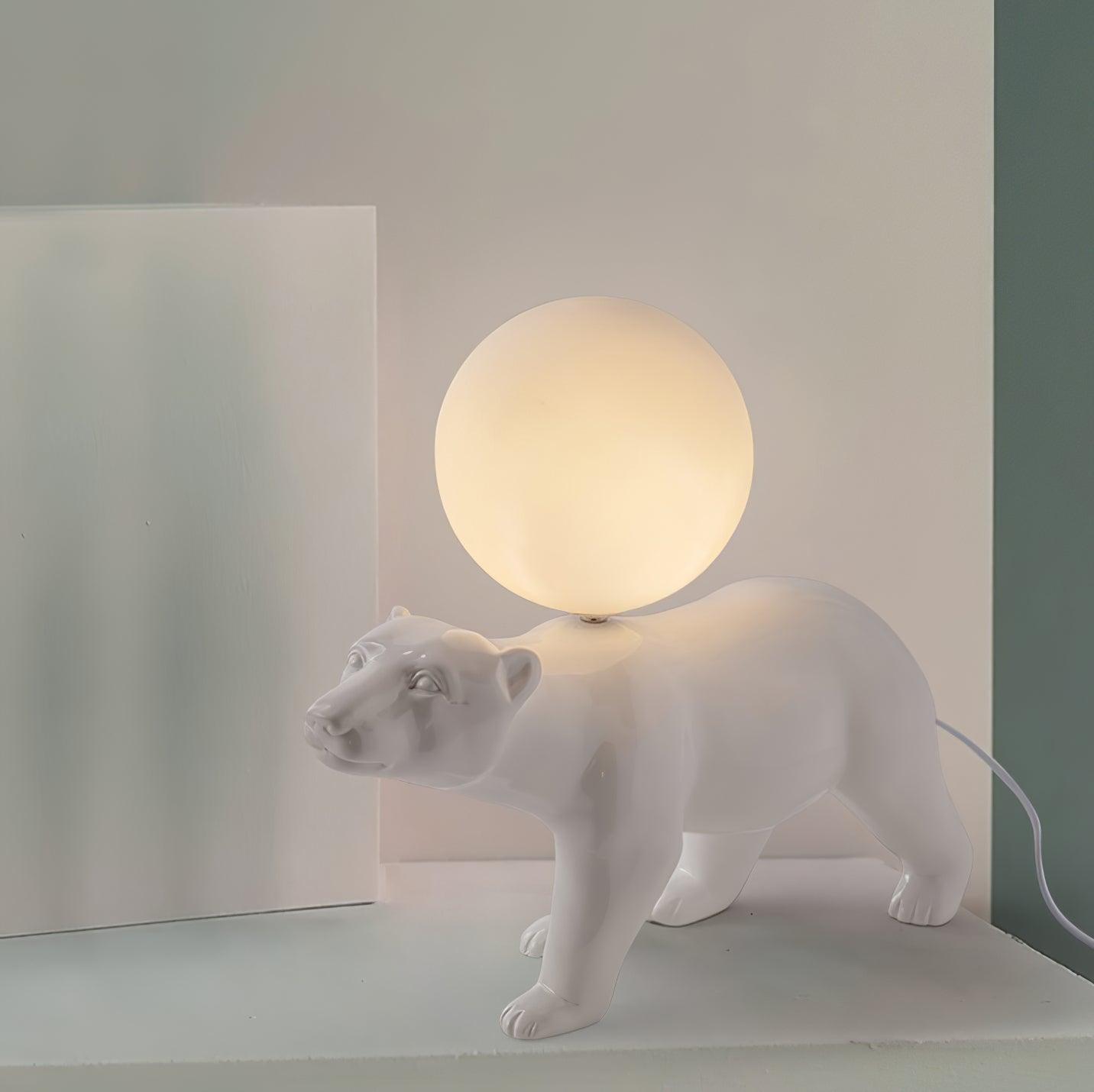 Polar Bear Table Lamp - Blowlighting