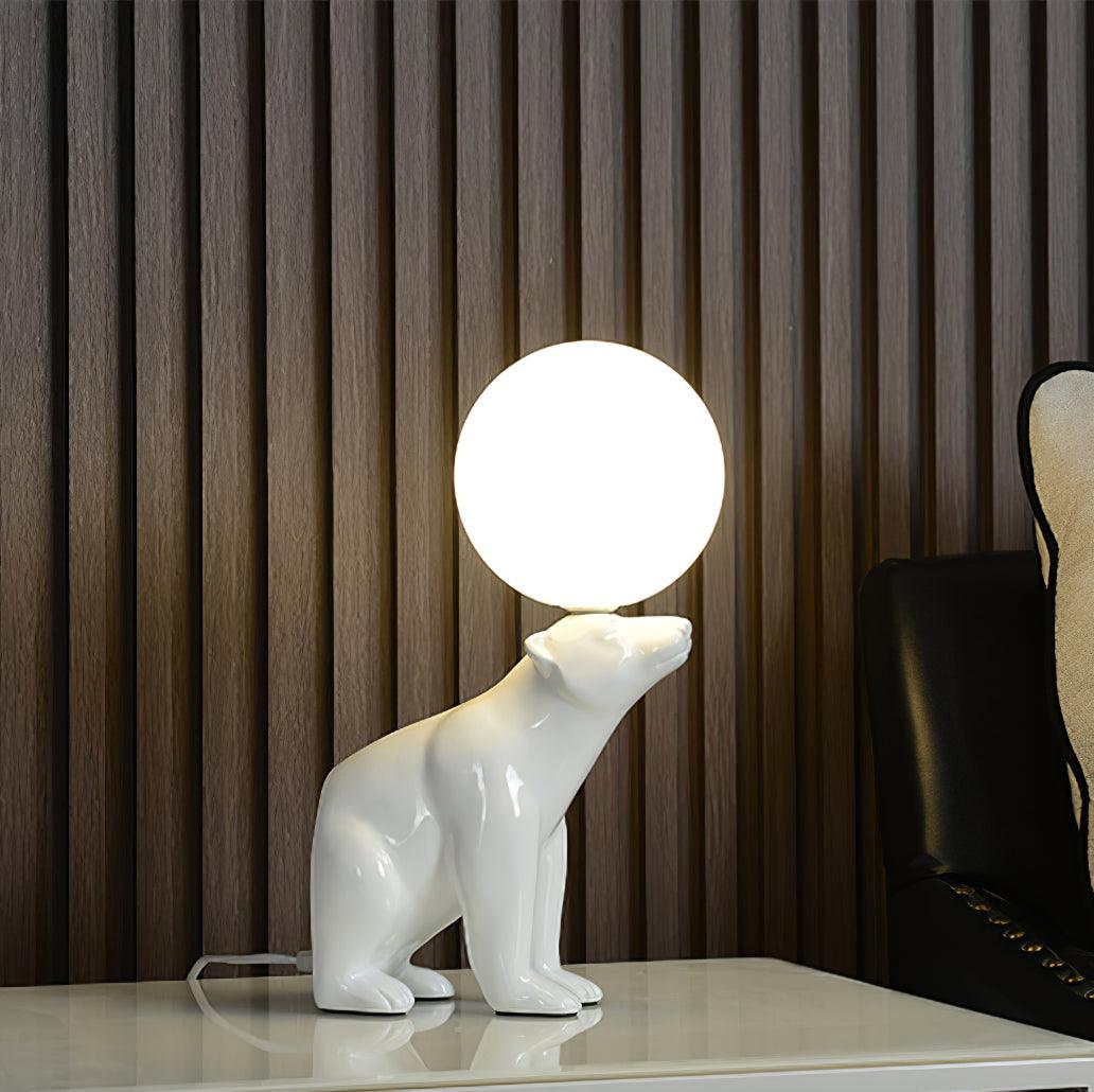 Polar Bear Table Lamp - Blowlighting