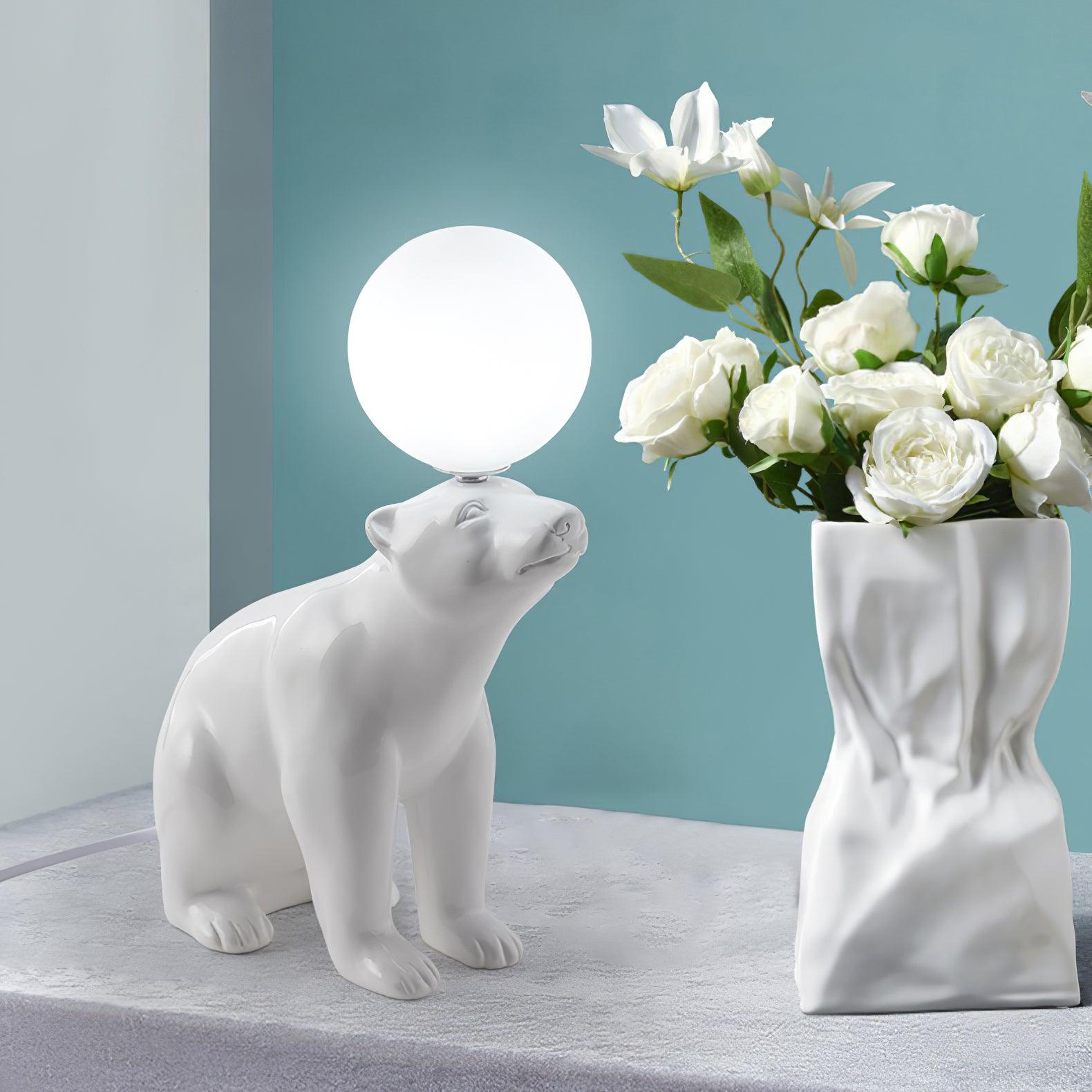 Polar Bear Table Lamp - Blowlighting