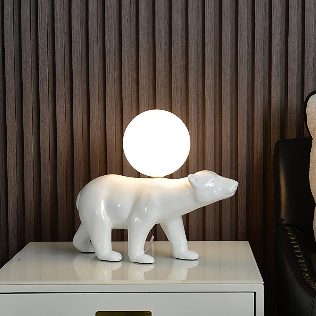 Polar Bear Table Lamp - Blowlighting