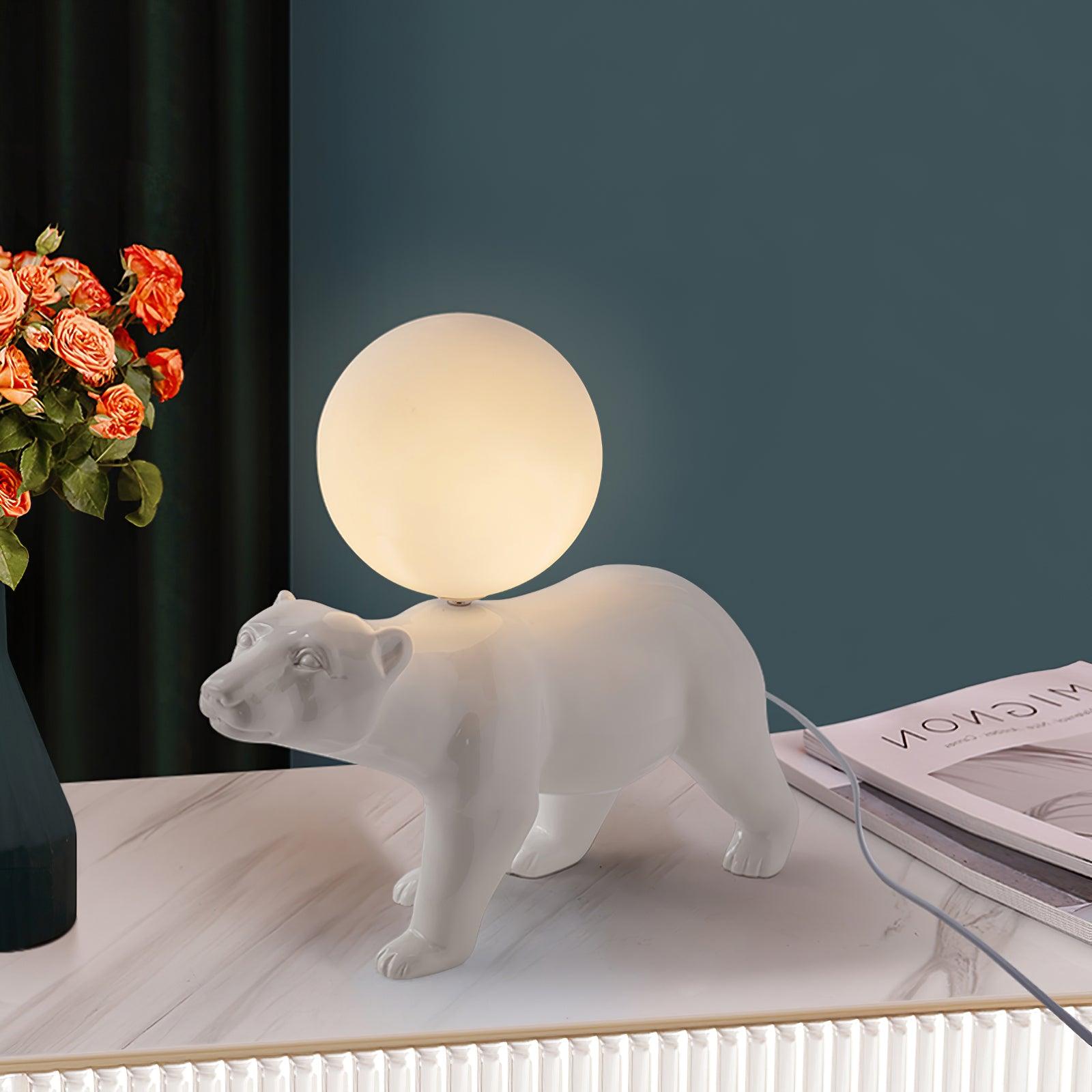 Polar Bear Table Lamp - Blowlighting