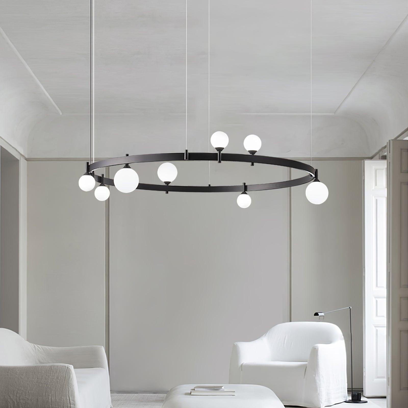 Pomi Round Chandelier - Blowlighting