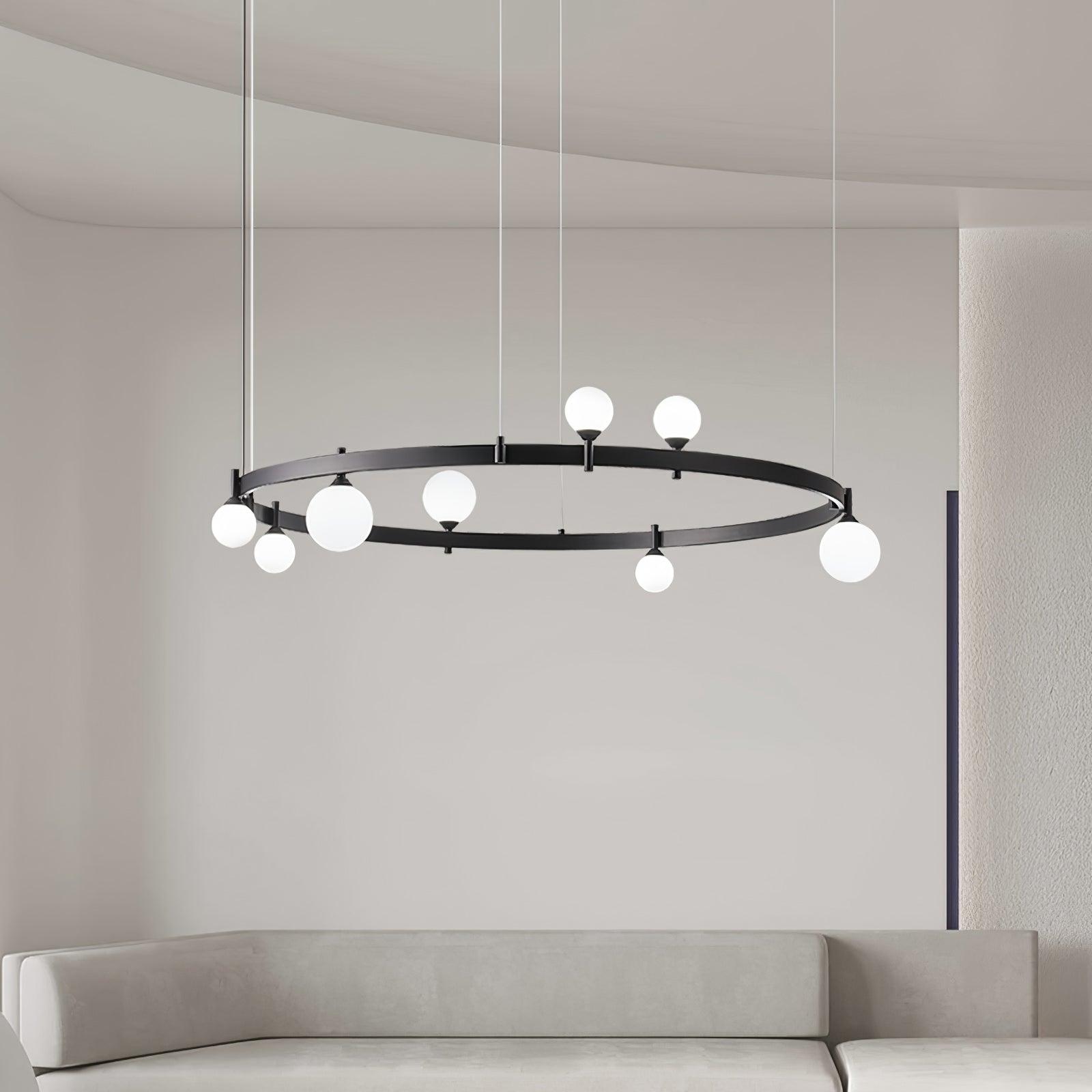 Pomi Round Chandelier - Blowlighting