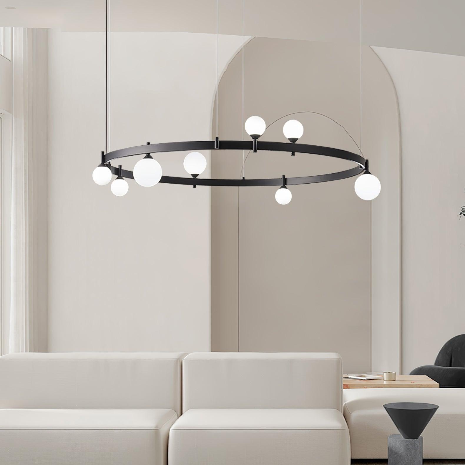 Pomi Round Chandelier - Blowlighting