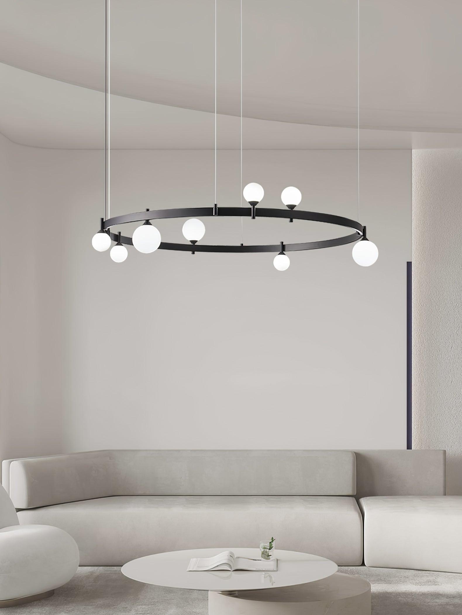 Pomi Round Chandelier - Blowlighting