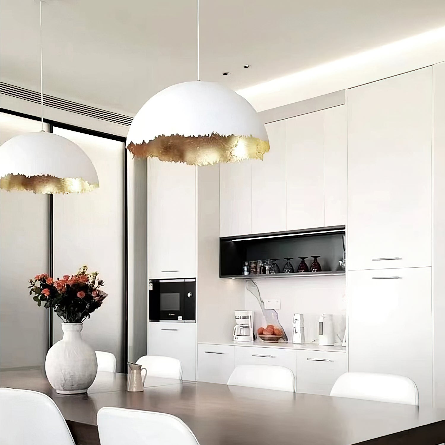 Viliriel Textured Fiberglass Pendant Light - Blowlighting