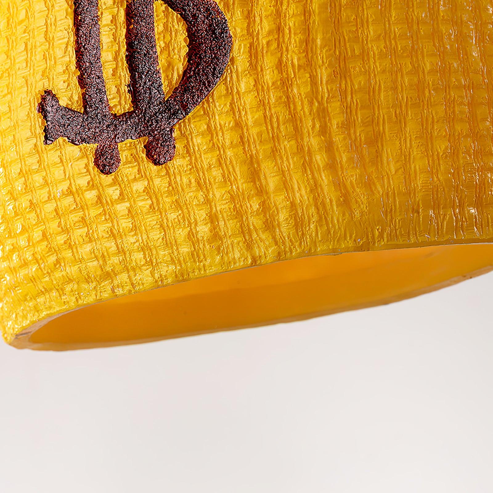 Prosperity Pouch Resin Pendant Lamp - Blowlighting