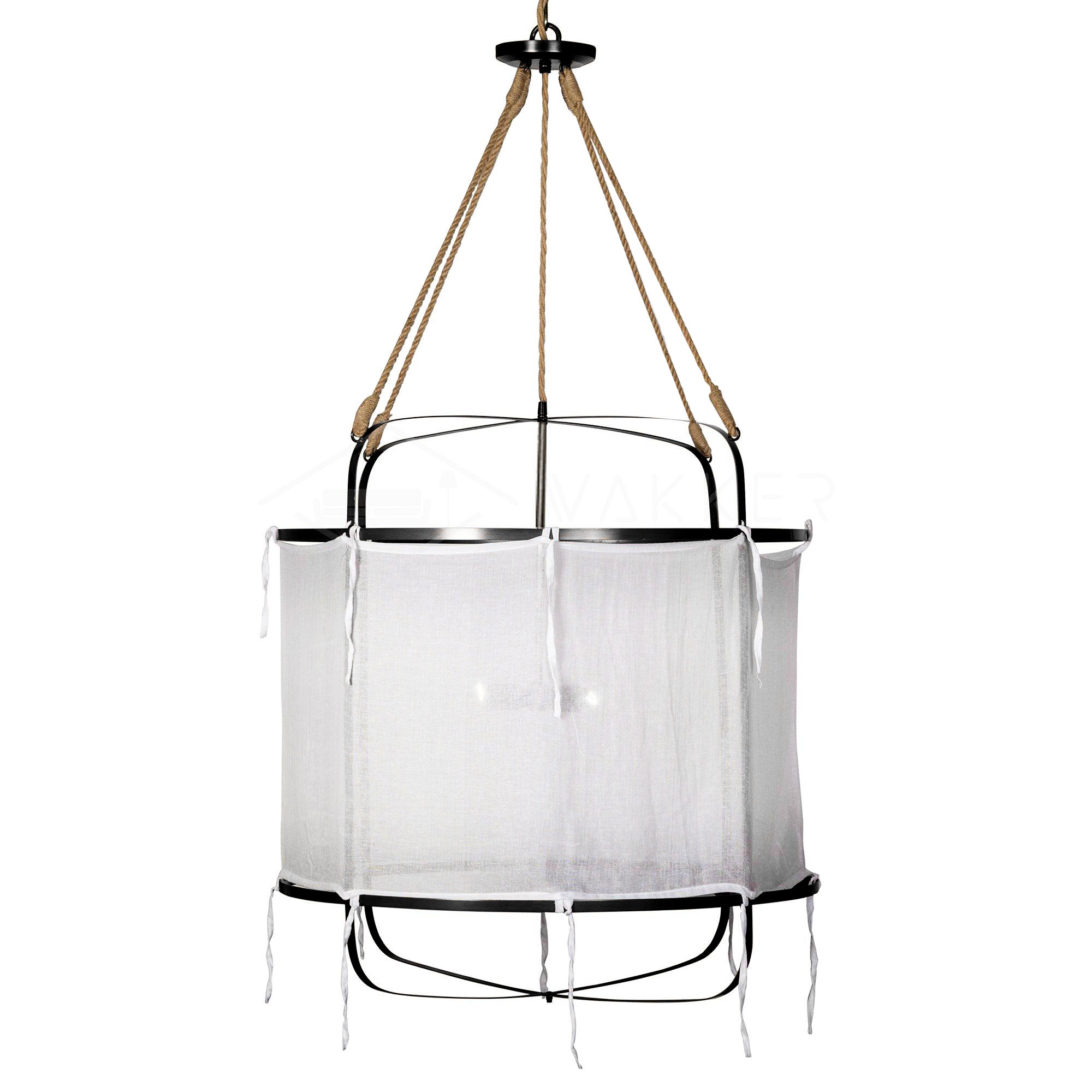 Provence Linen Pendant Light - Blowlighting