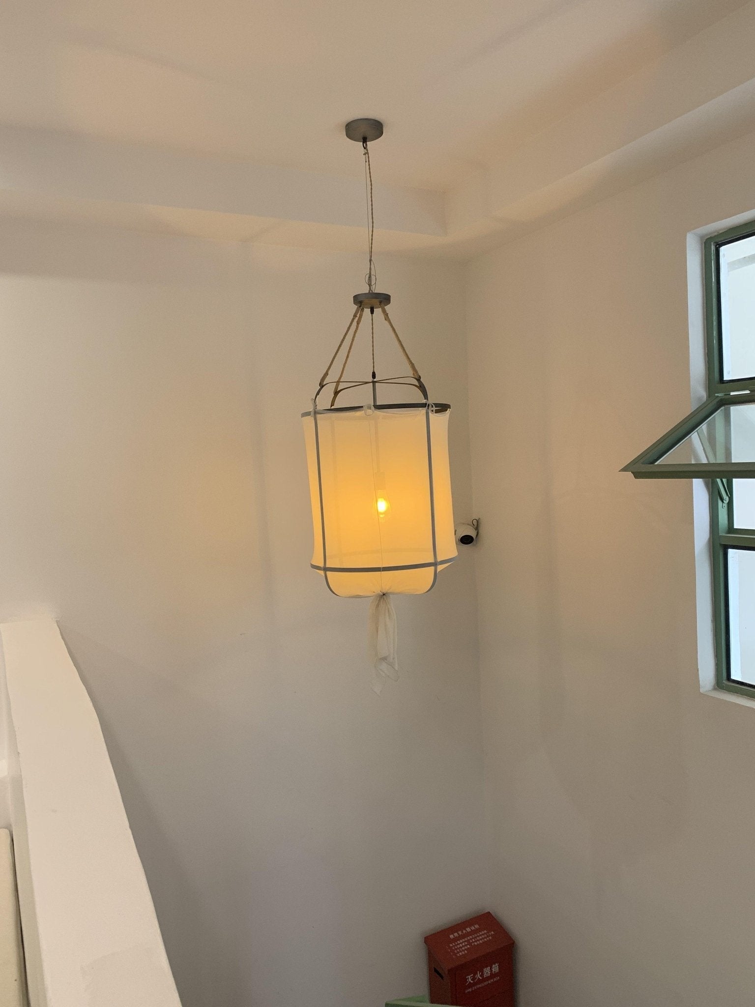 Provence Linen Pendant Light - Blowlighting