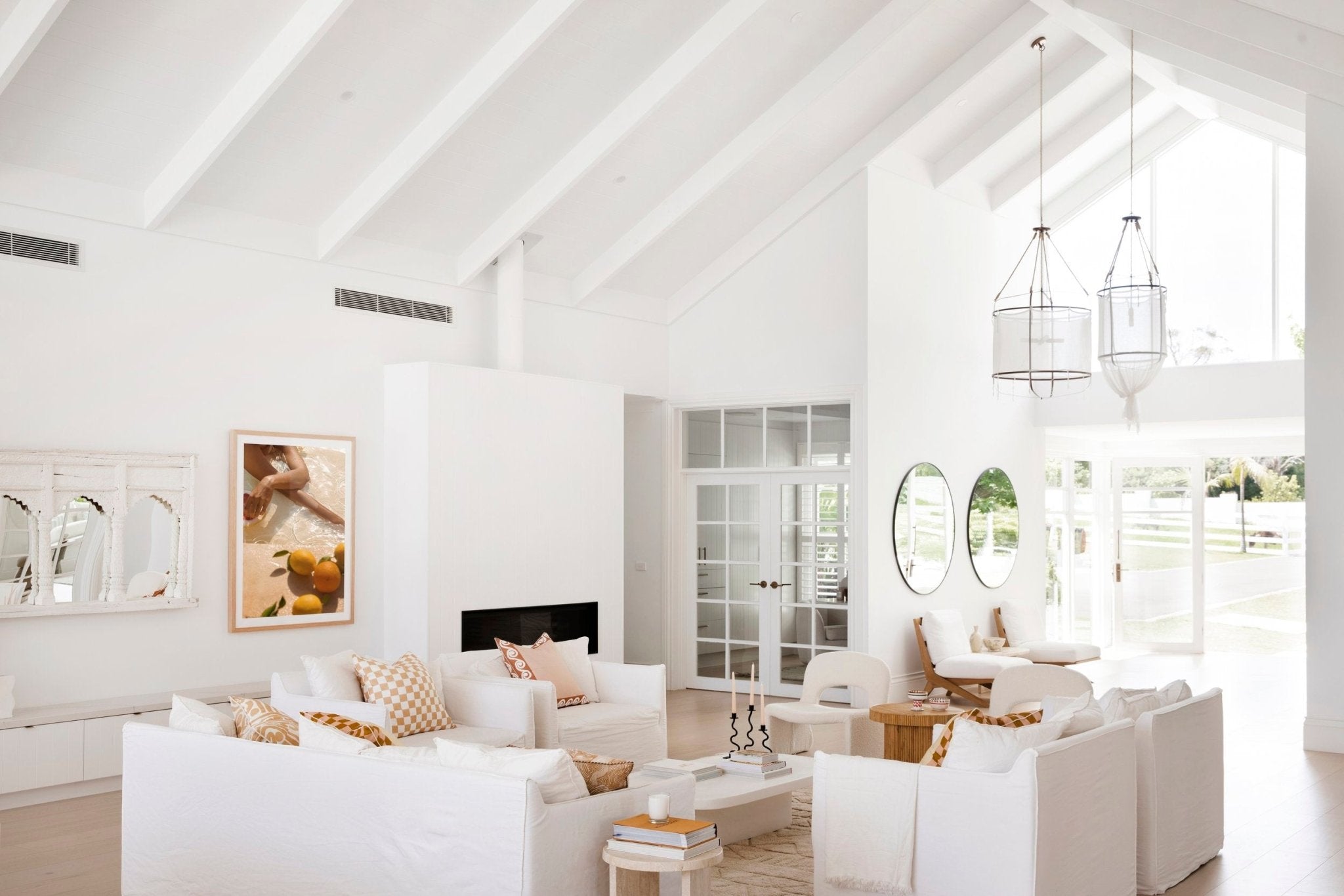 Provence Linen Pendant Light - Blowlighting