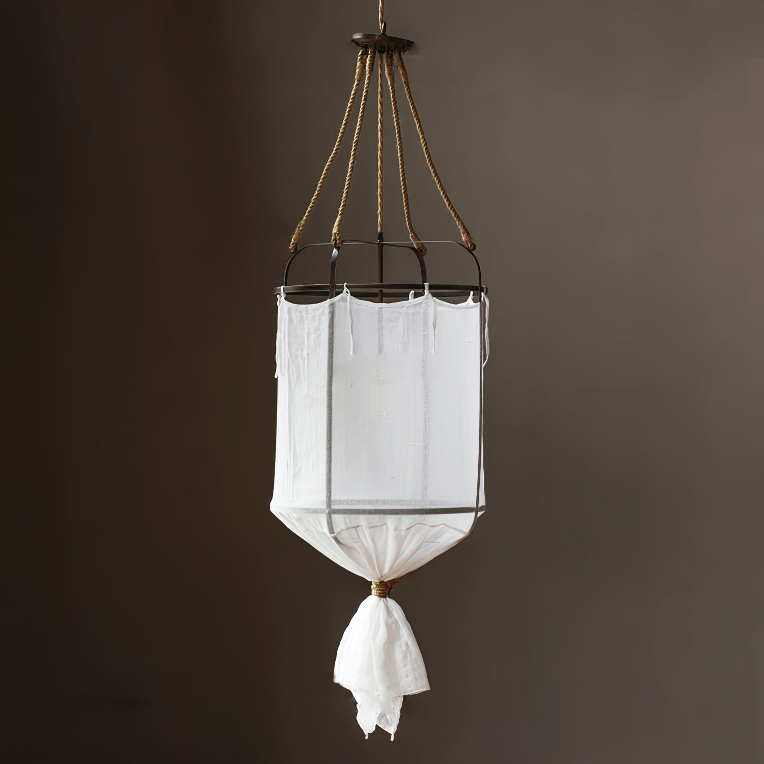 Provence Linen Pendant Light - Blowlighting