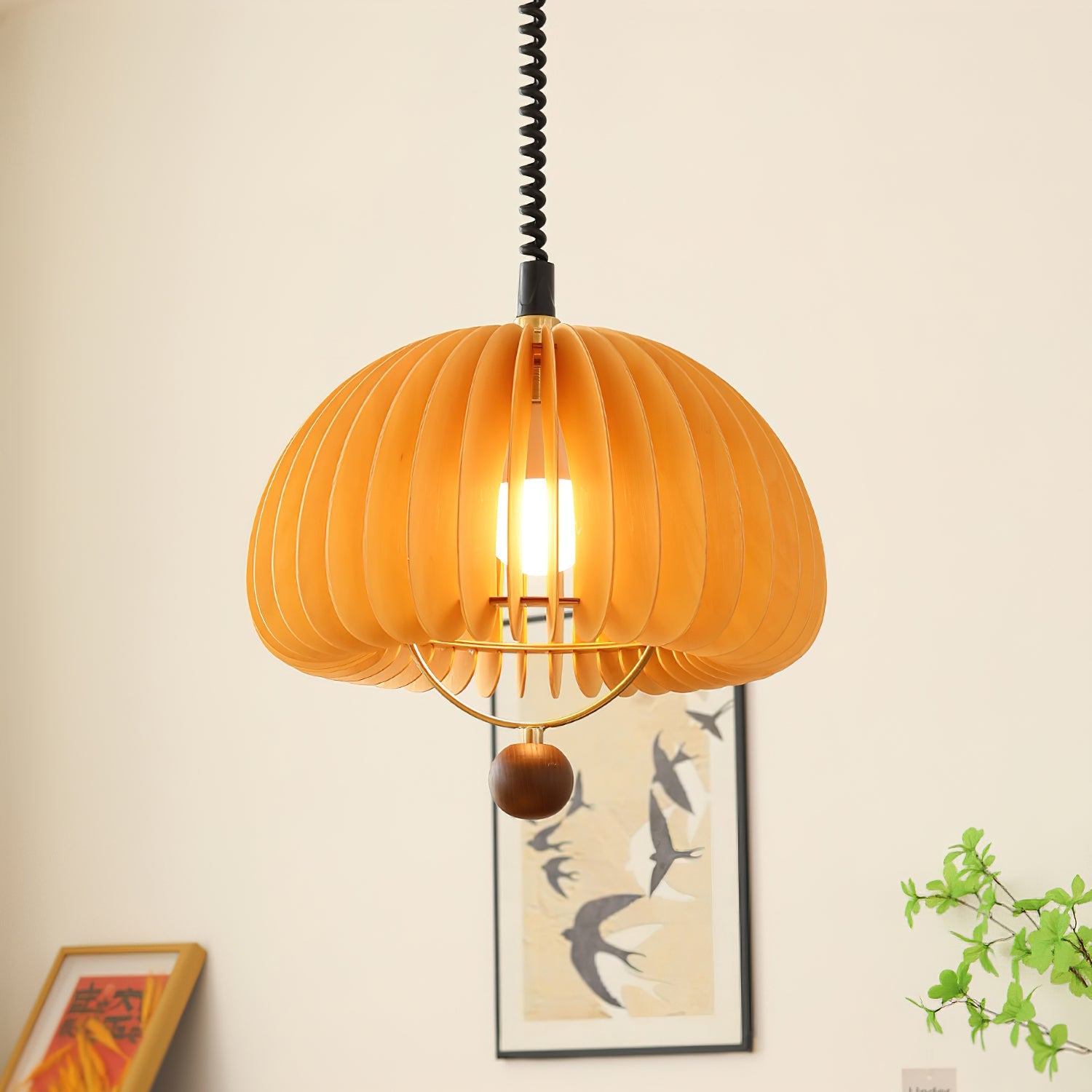 Pumpkin Adjustable Pendant Light - Blowlighting
