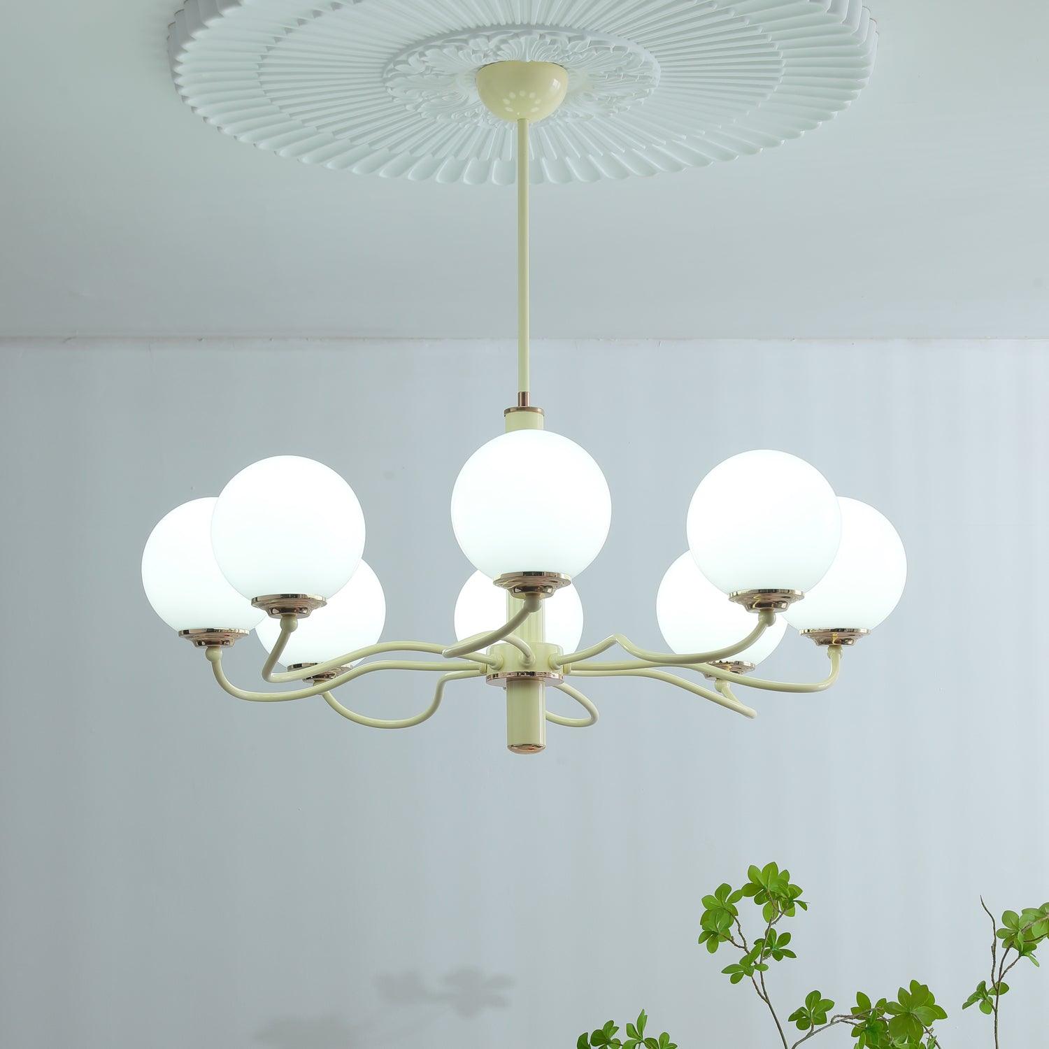 Radiant Globe Chandelier - Blowlighting