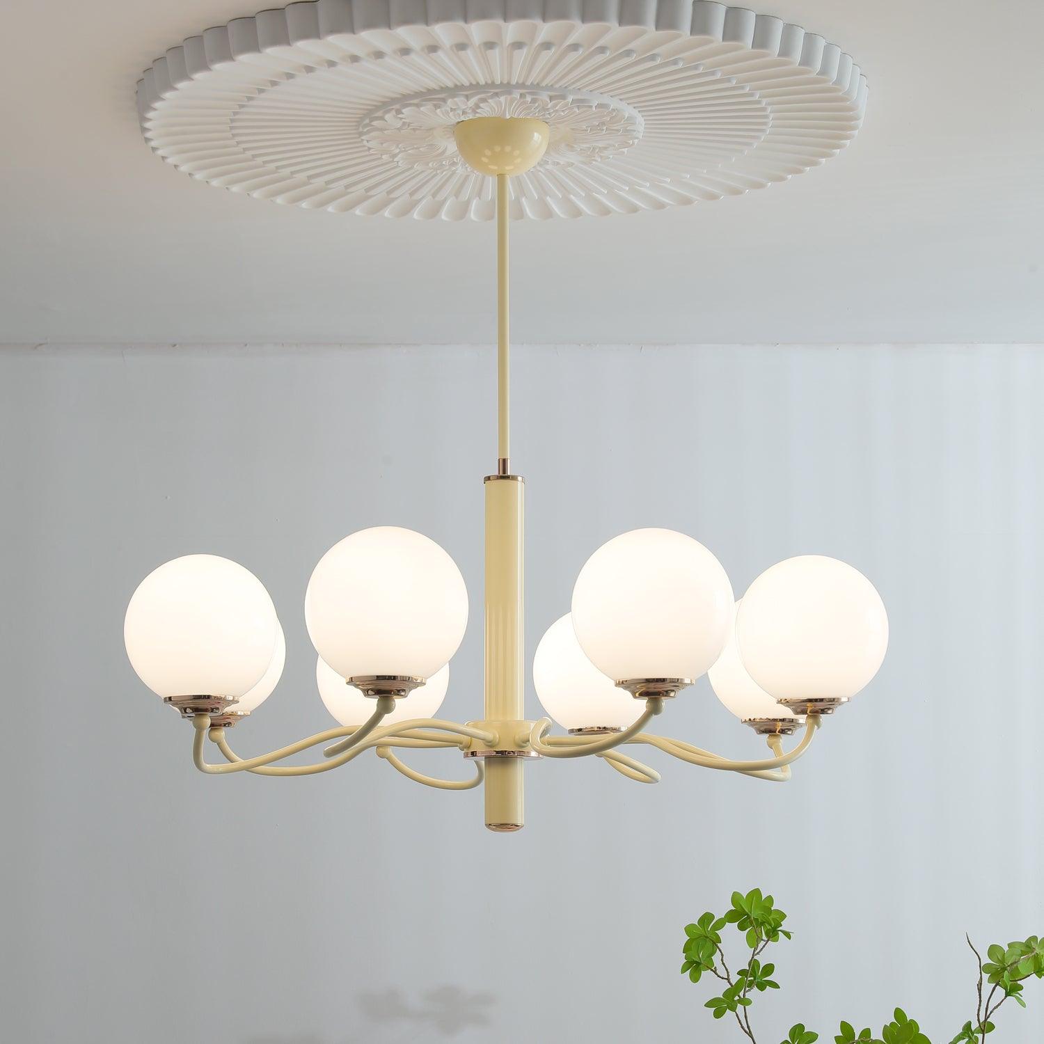 Radiant Globe Chandelier - Blowlighting