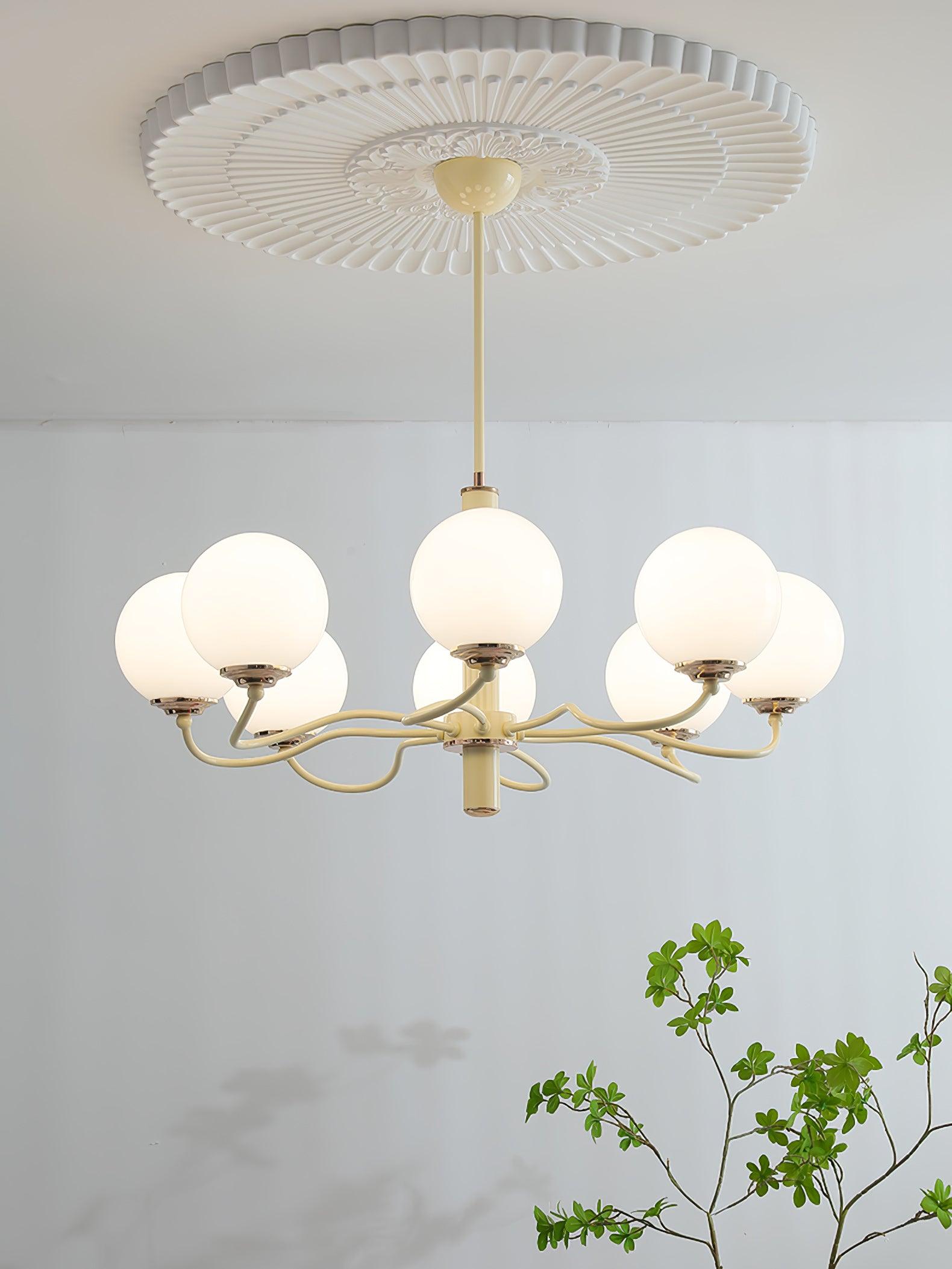 Radiant Globe Chandelier - Blowlighting