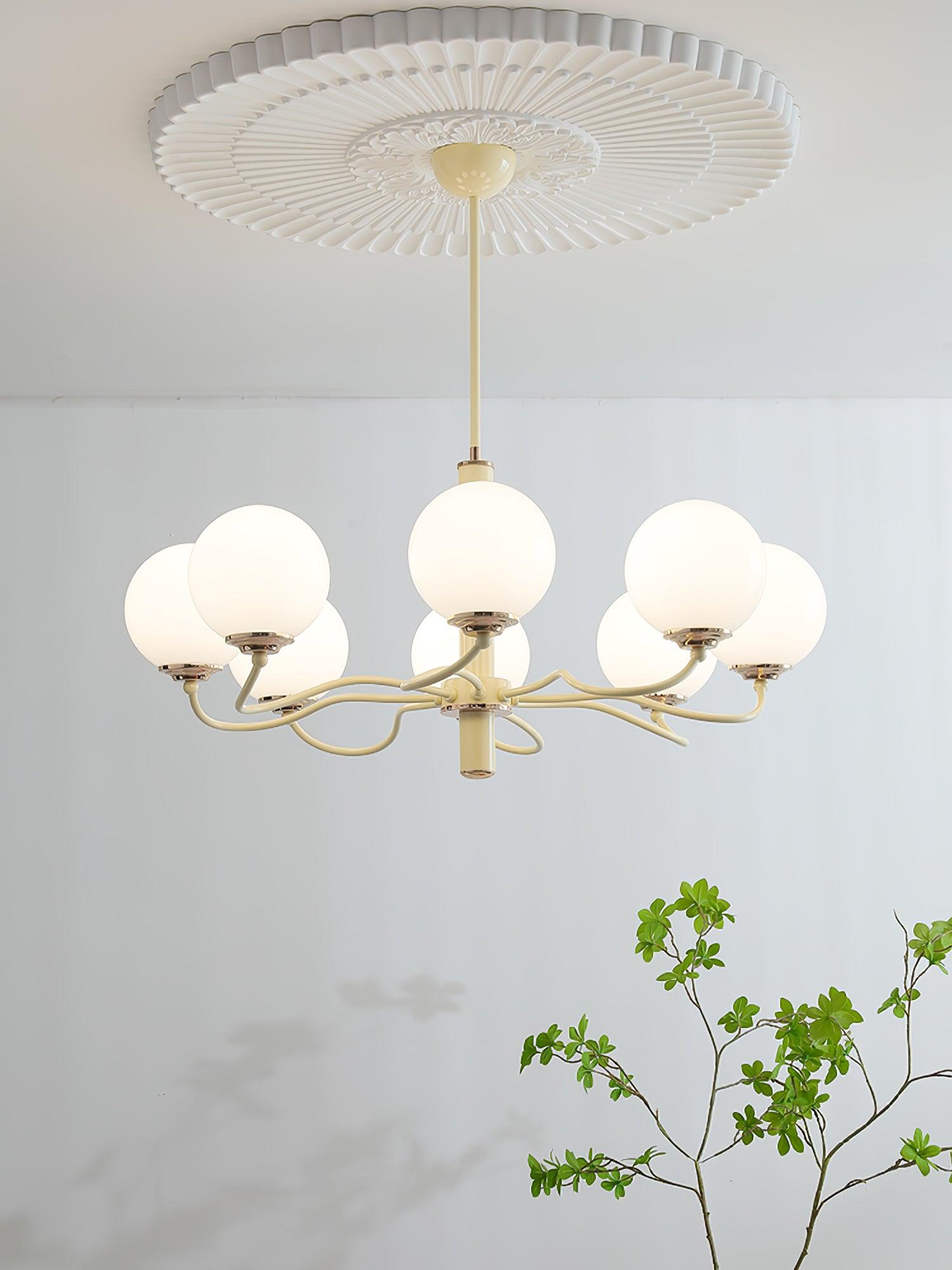Radiant Globe Chandelier - Blowlighting