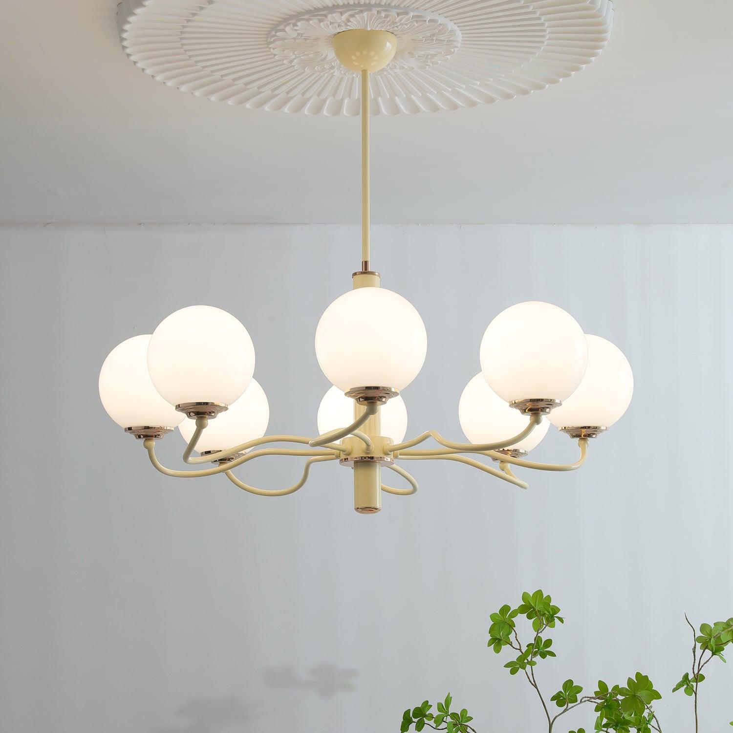 Radiant Globe Chandelier - Blowlighting