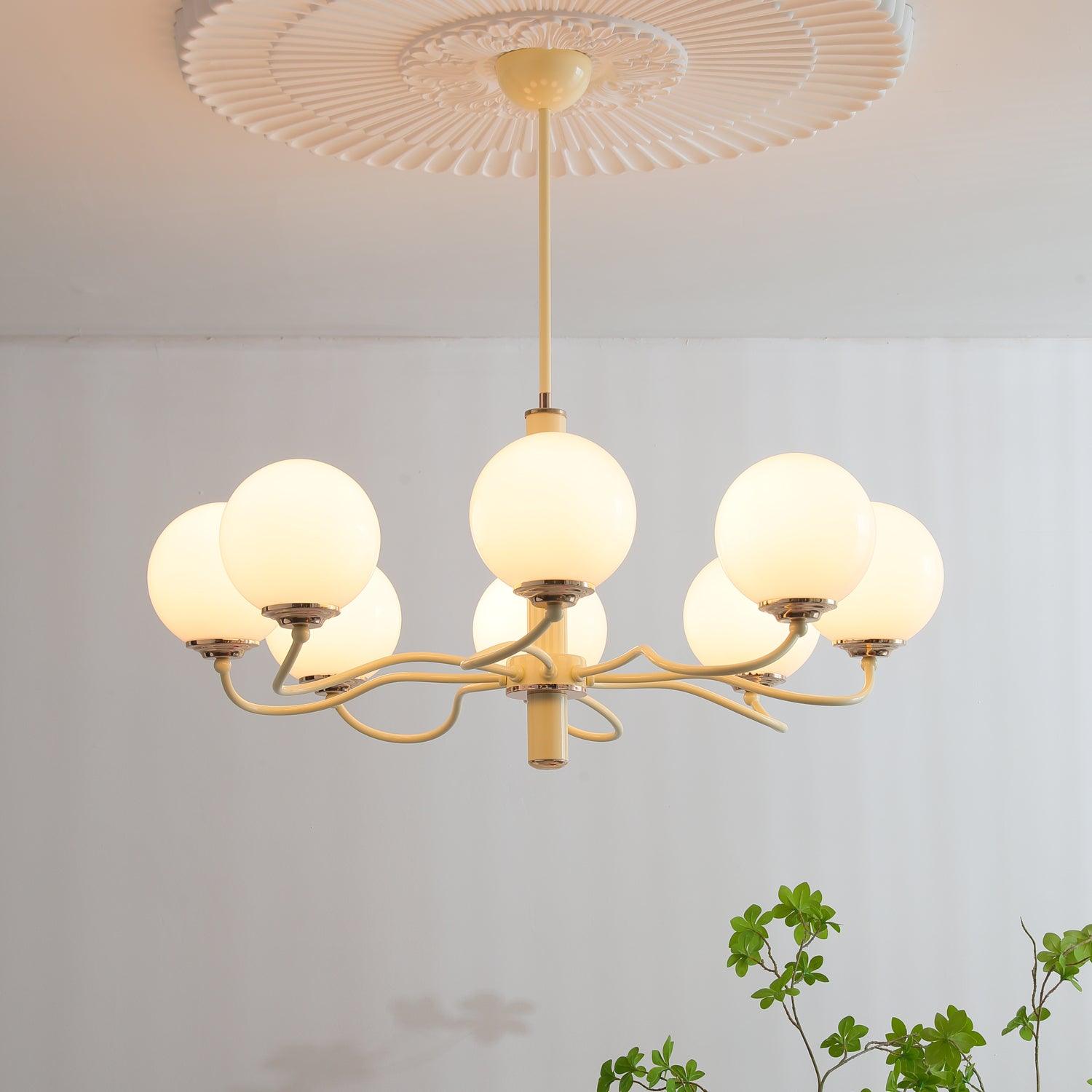 Radiant Globe Chandelier - Blowlighting