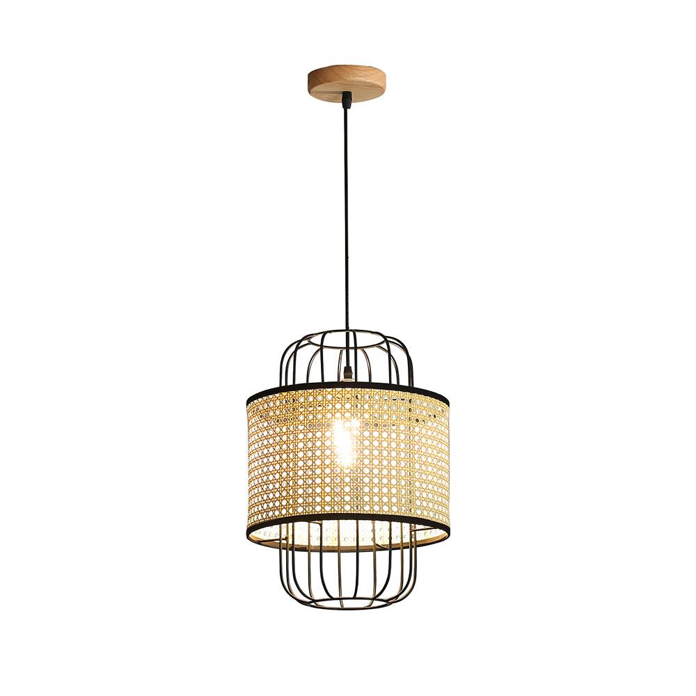 Rattan Aru Pendant Lamp - Blowlighting