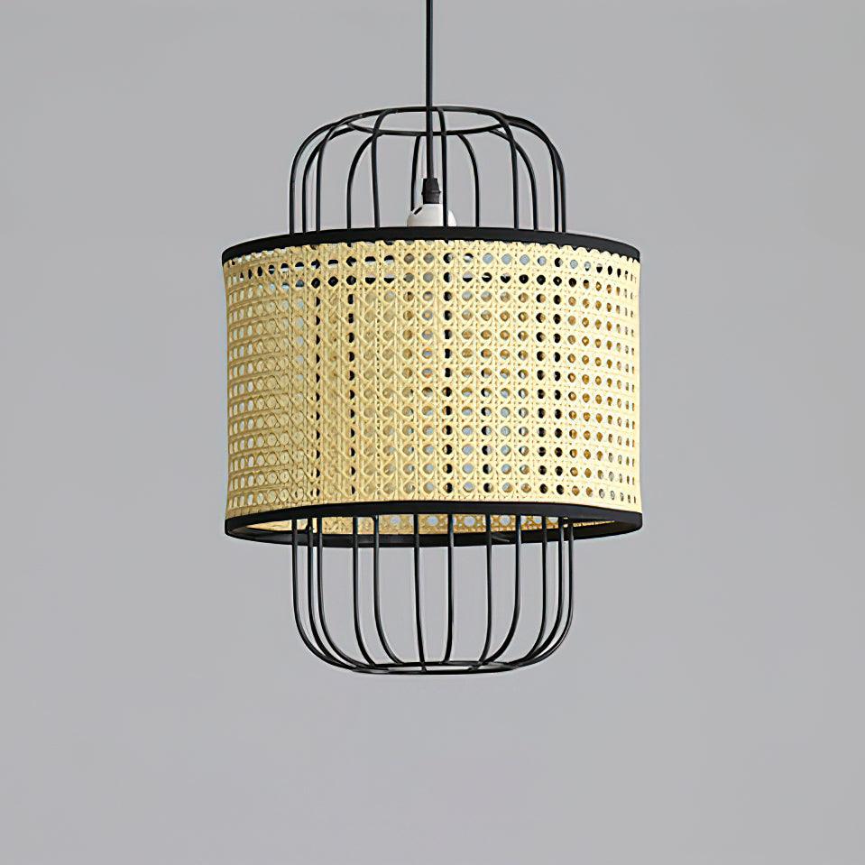 Rattan Aru Pendant Lamp - Blowlighting