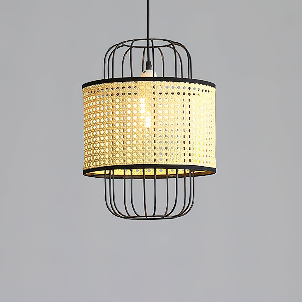 Rattan Aru Pendant Lamp - Blowlighting