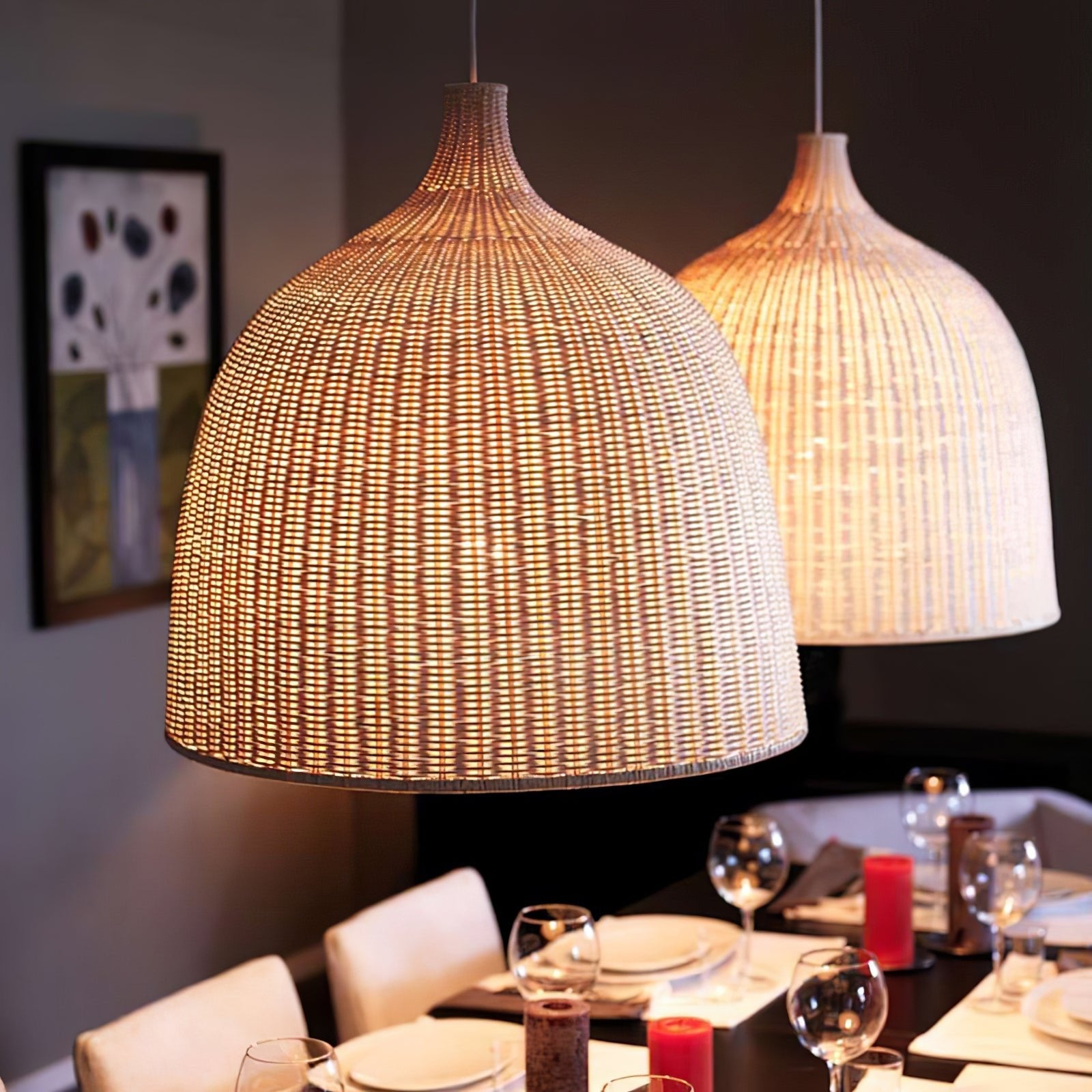 Rattan Pandent Light - Blowlighting