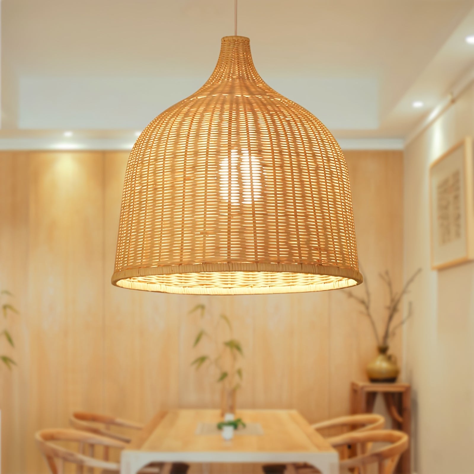 Rattan Pandent Light - Blowlighting