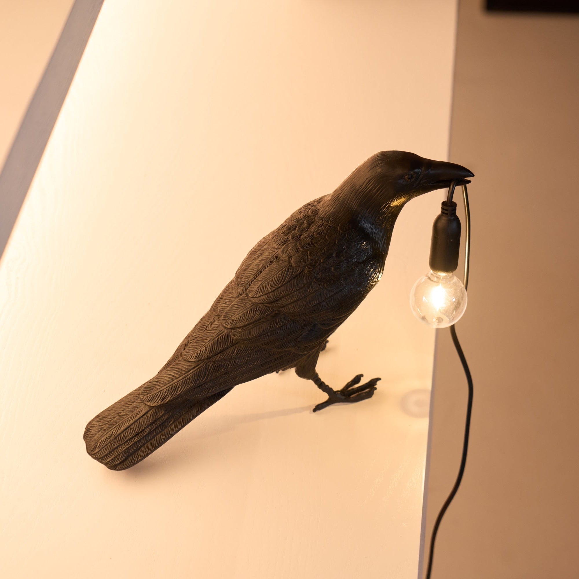 Raven Resin Table Lamp - Blowlighting