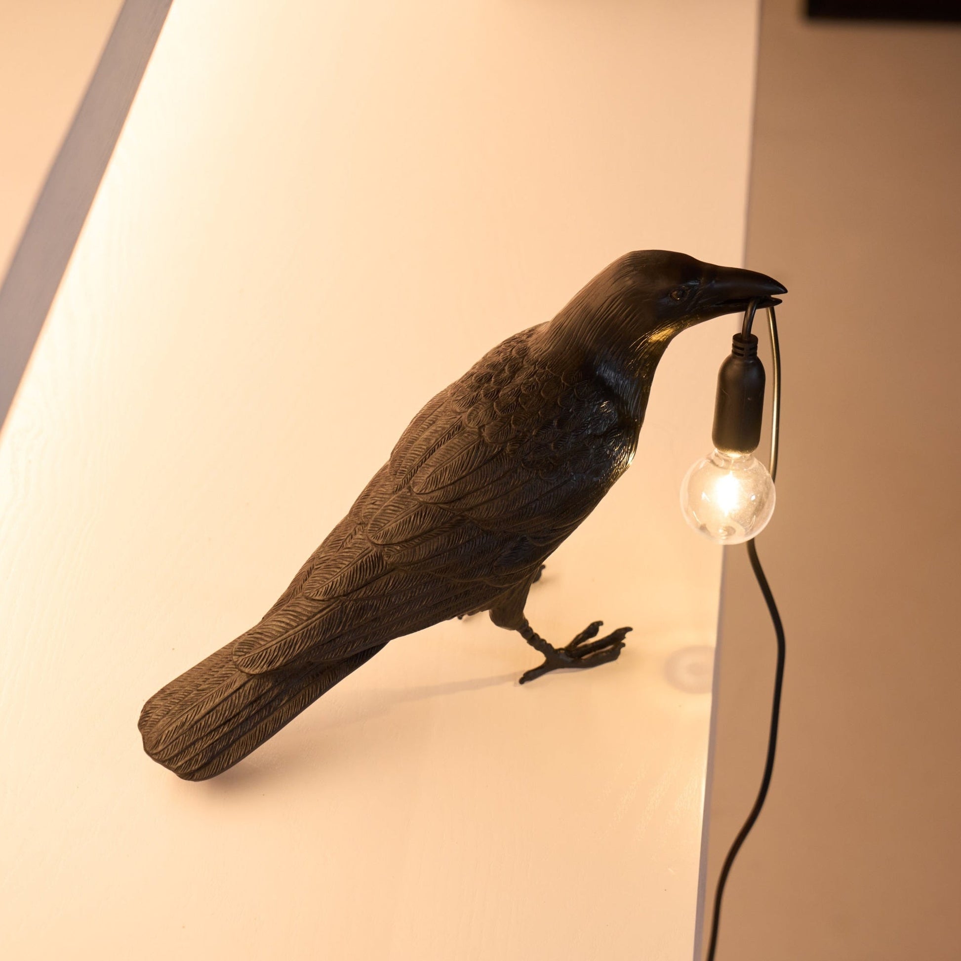 Raven Resin Table Lamp - Blowlighting