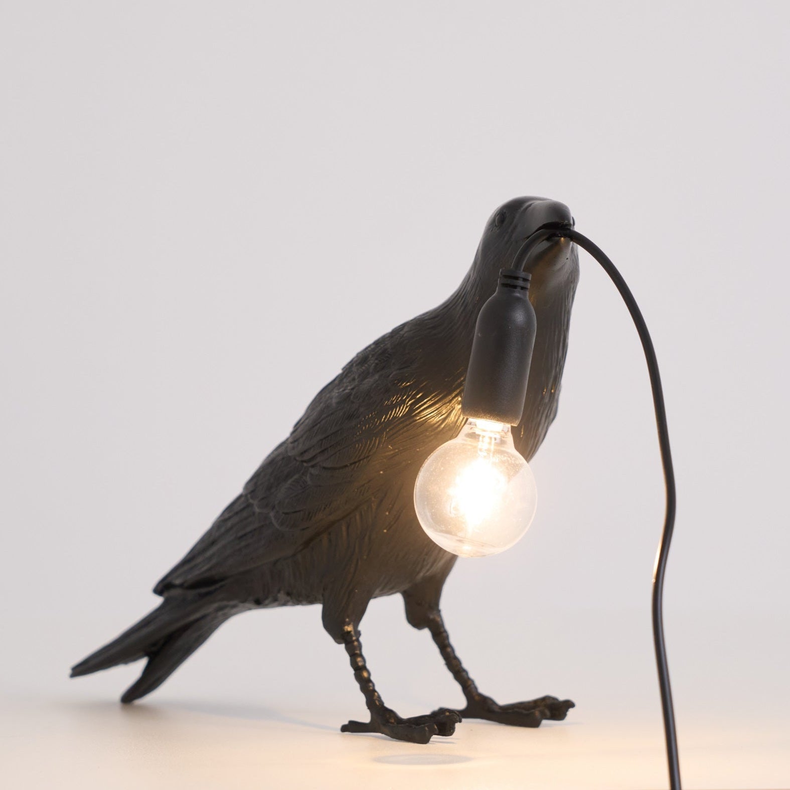 Raven Resin Table Lamp - Blowlighting