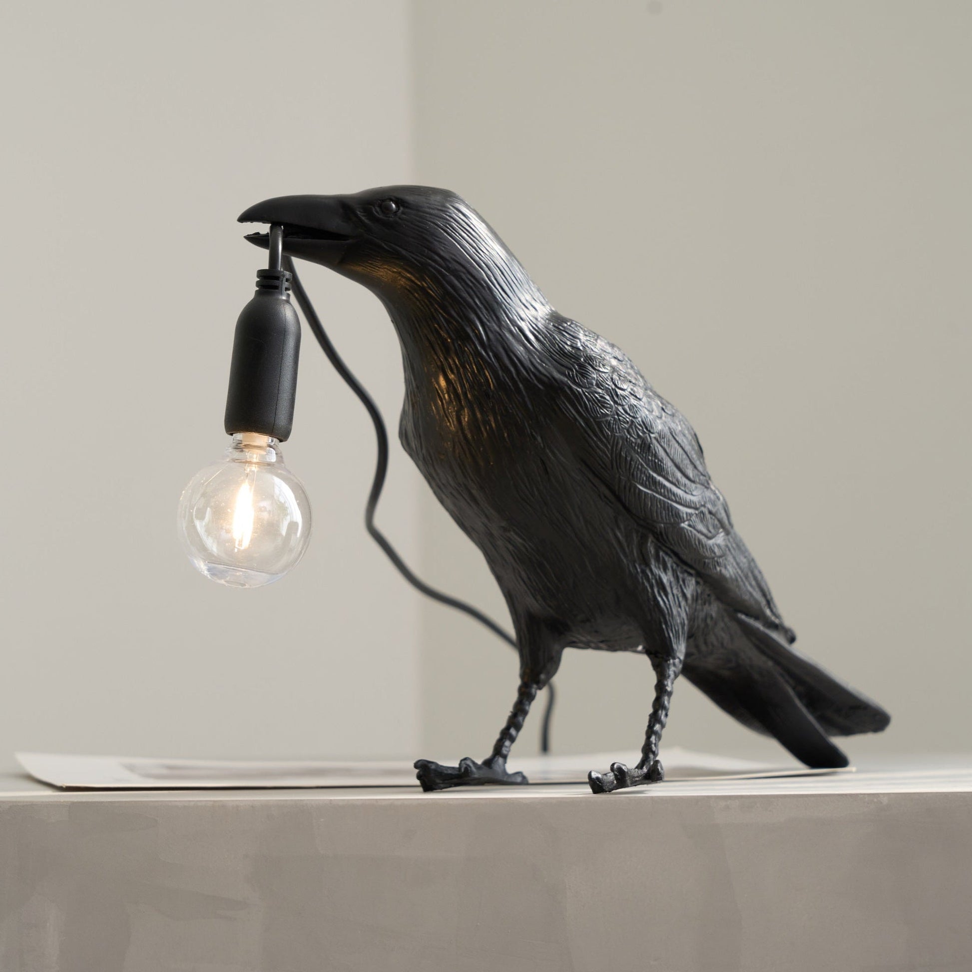 Raven Resin Table Lamp - Blowlighting