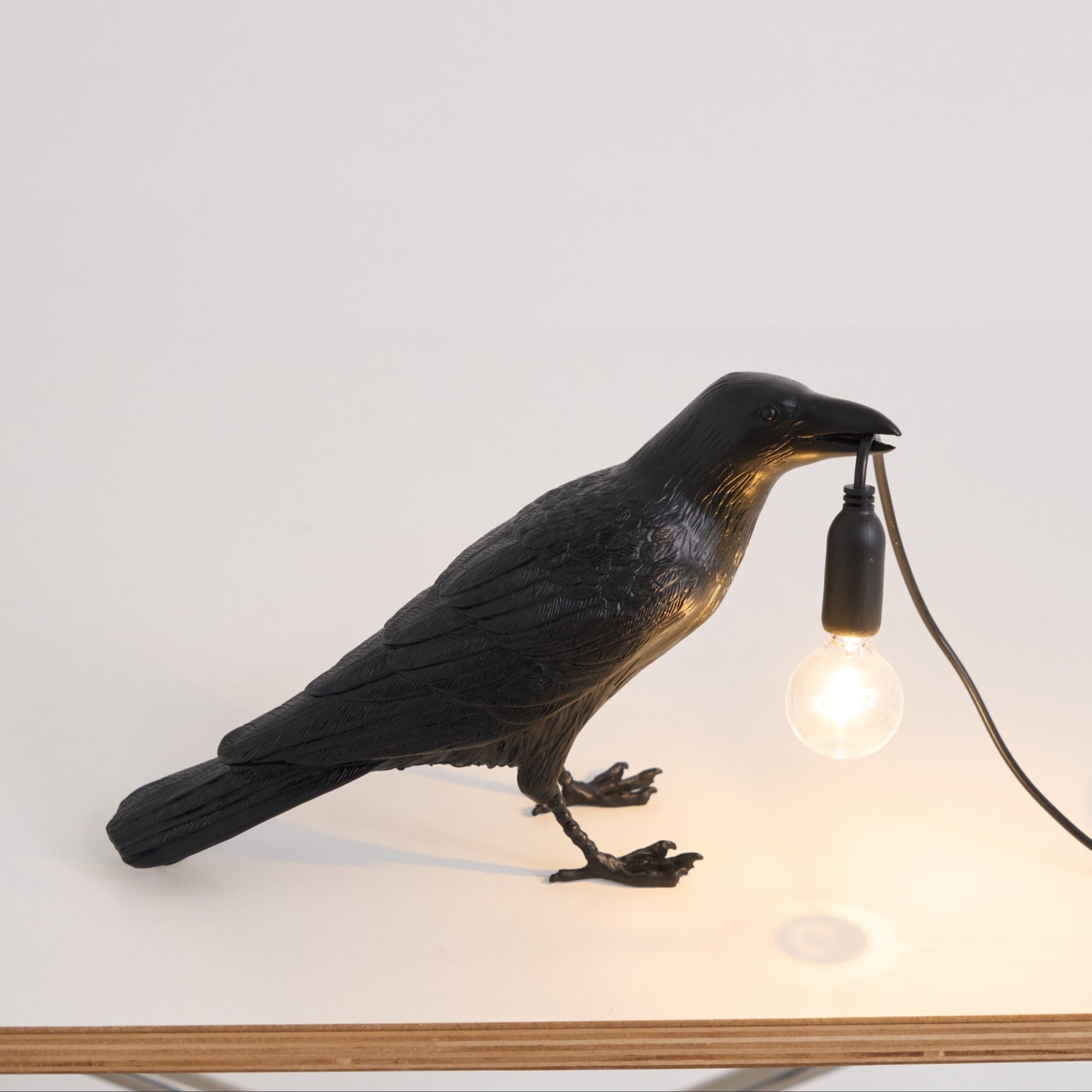 Raven Resin Table Lamp - Blowlighting