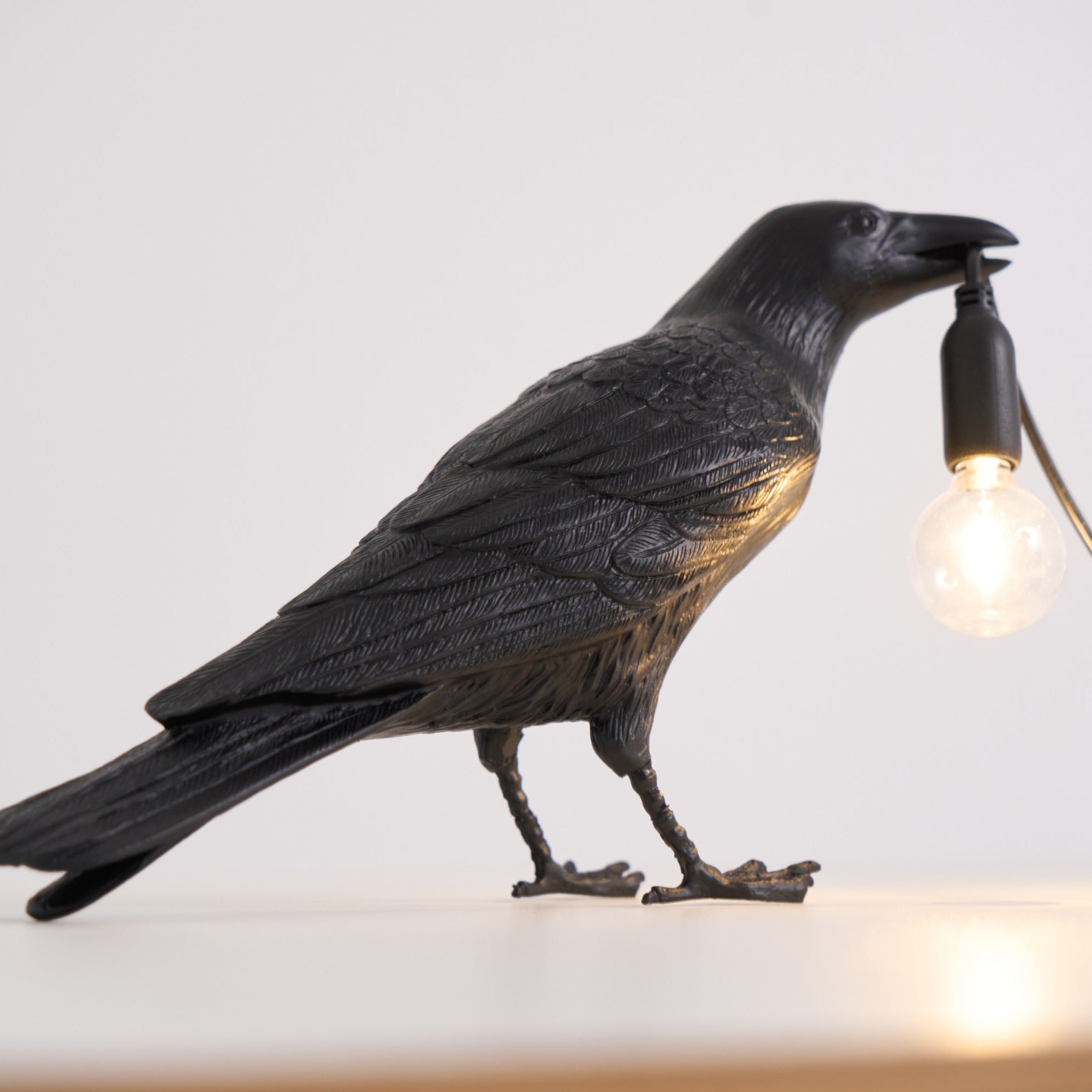 Raven Resin Table Lamp - Blowlighting