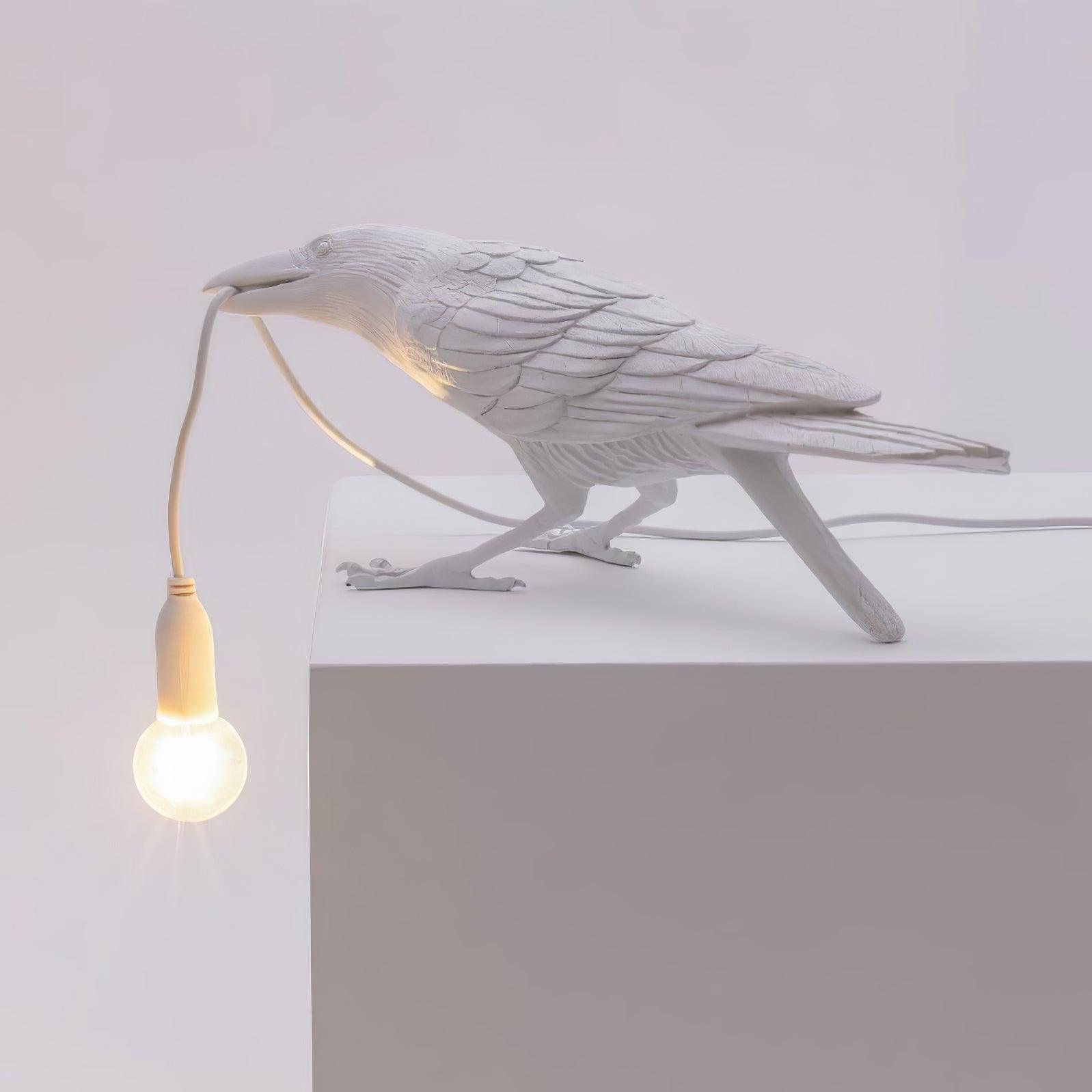Raven Resin Table Lamp - Blowlighting