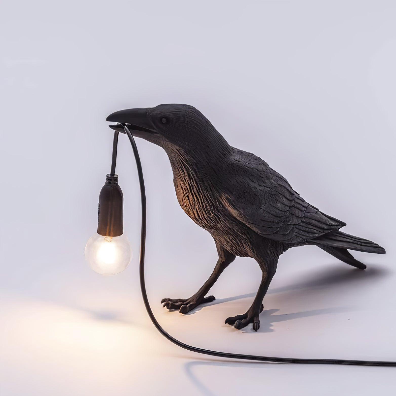 Raven Resin Table Lamp - Blowlighting