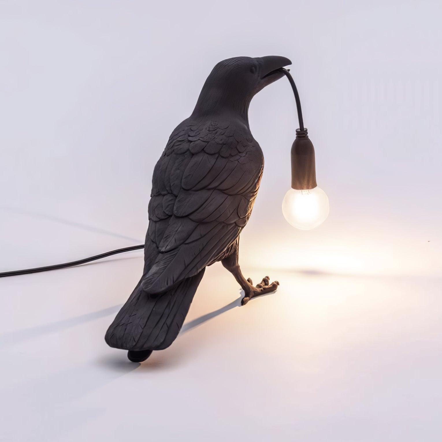 Raven Resin Table Lamp - Blowlighting