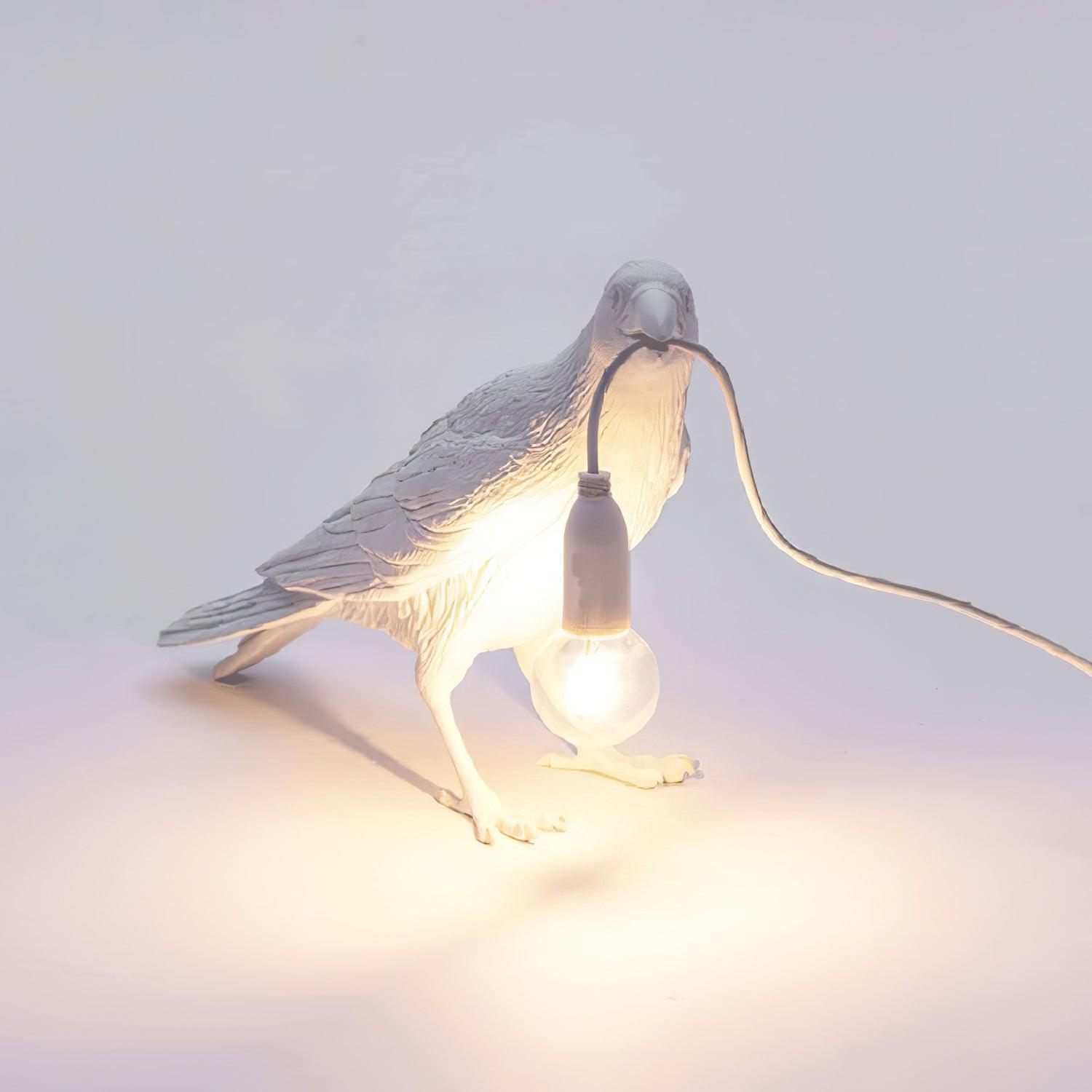 Raven Resin Table Lamp - Blowlighting