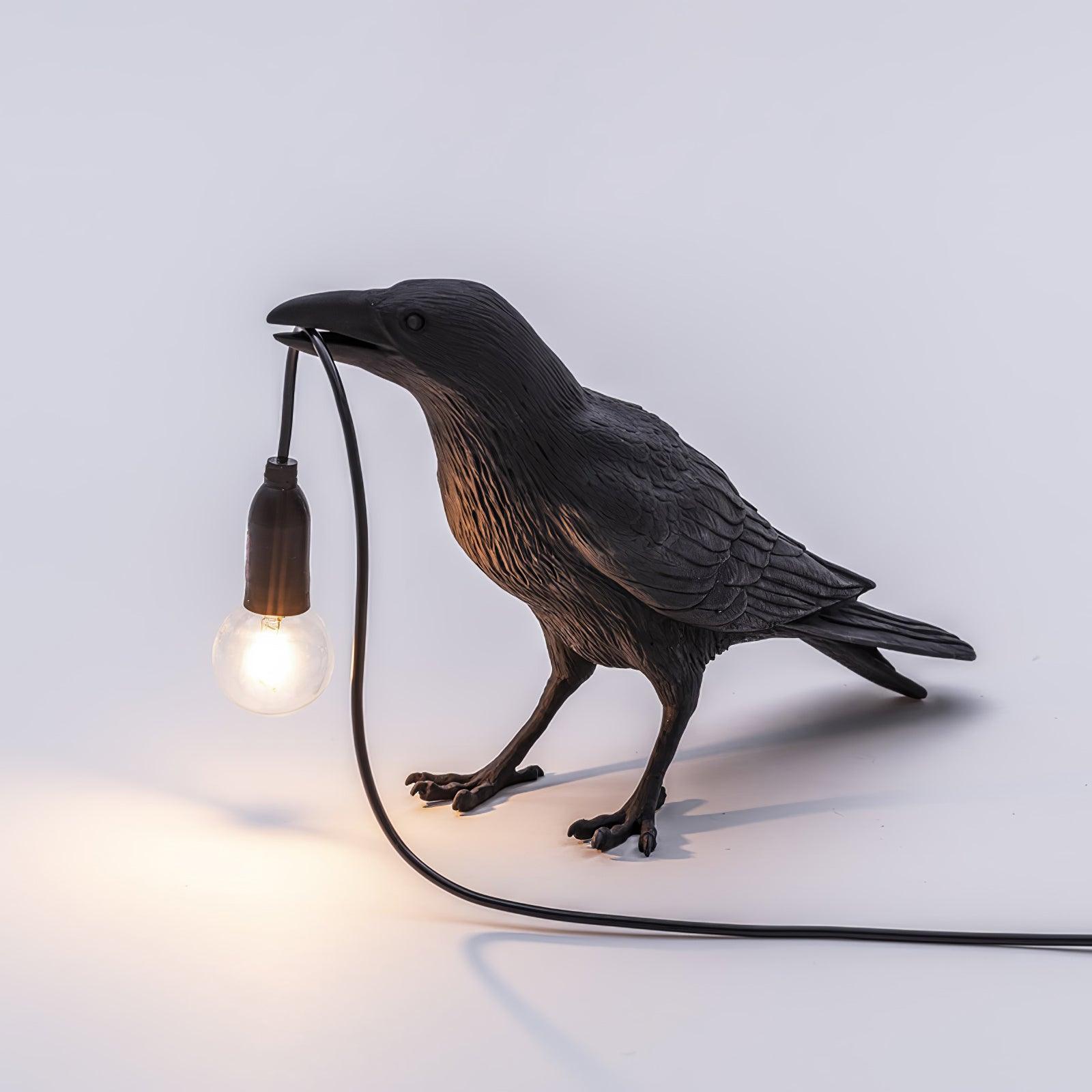 Raven Resin Table Lamp - Blowlighting