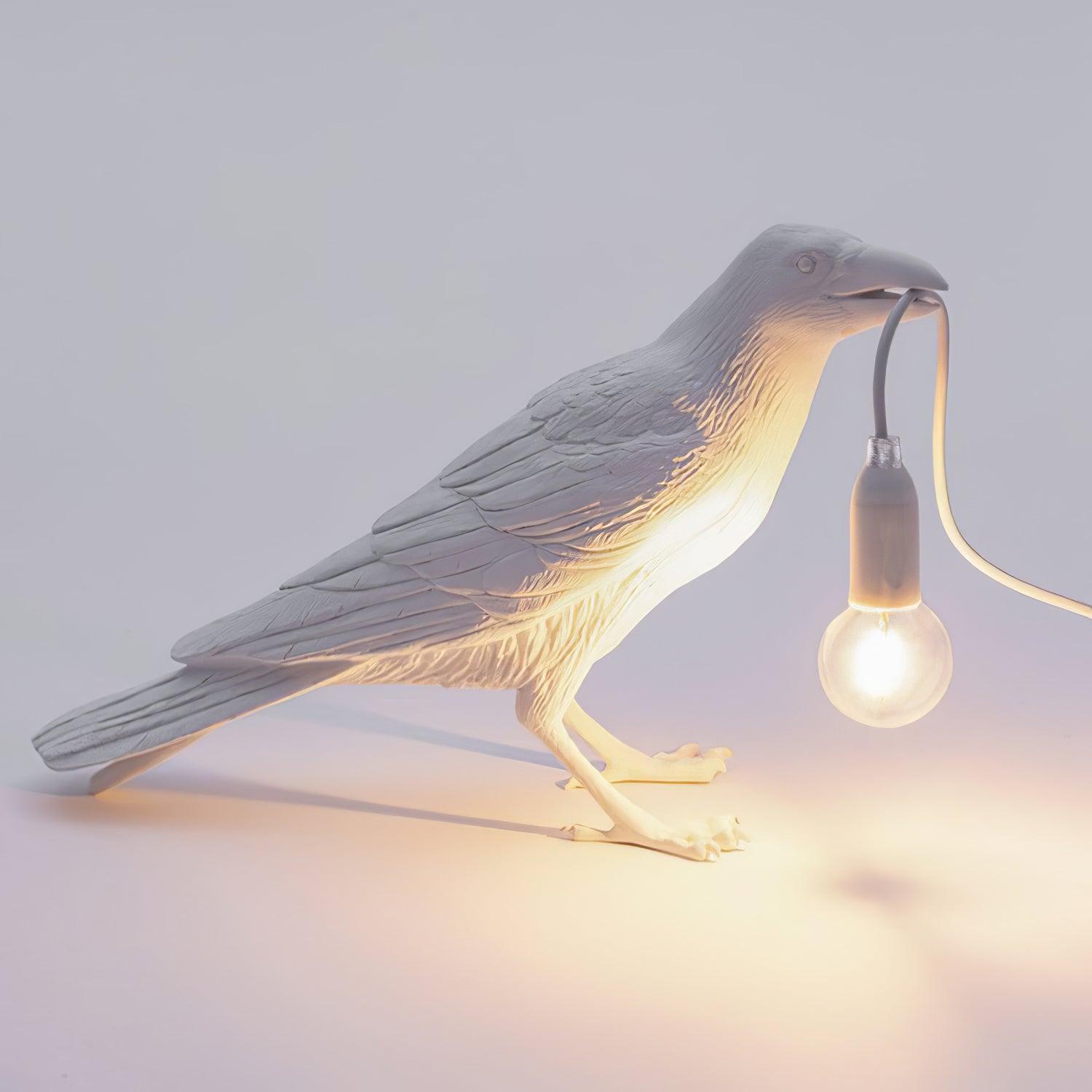 Raven Resin Table Lamp - Blowlighting