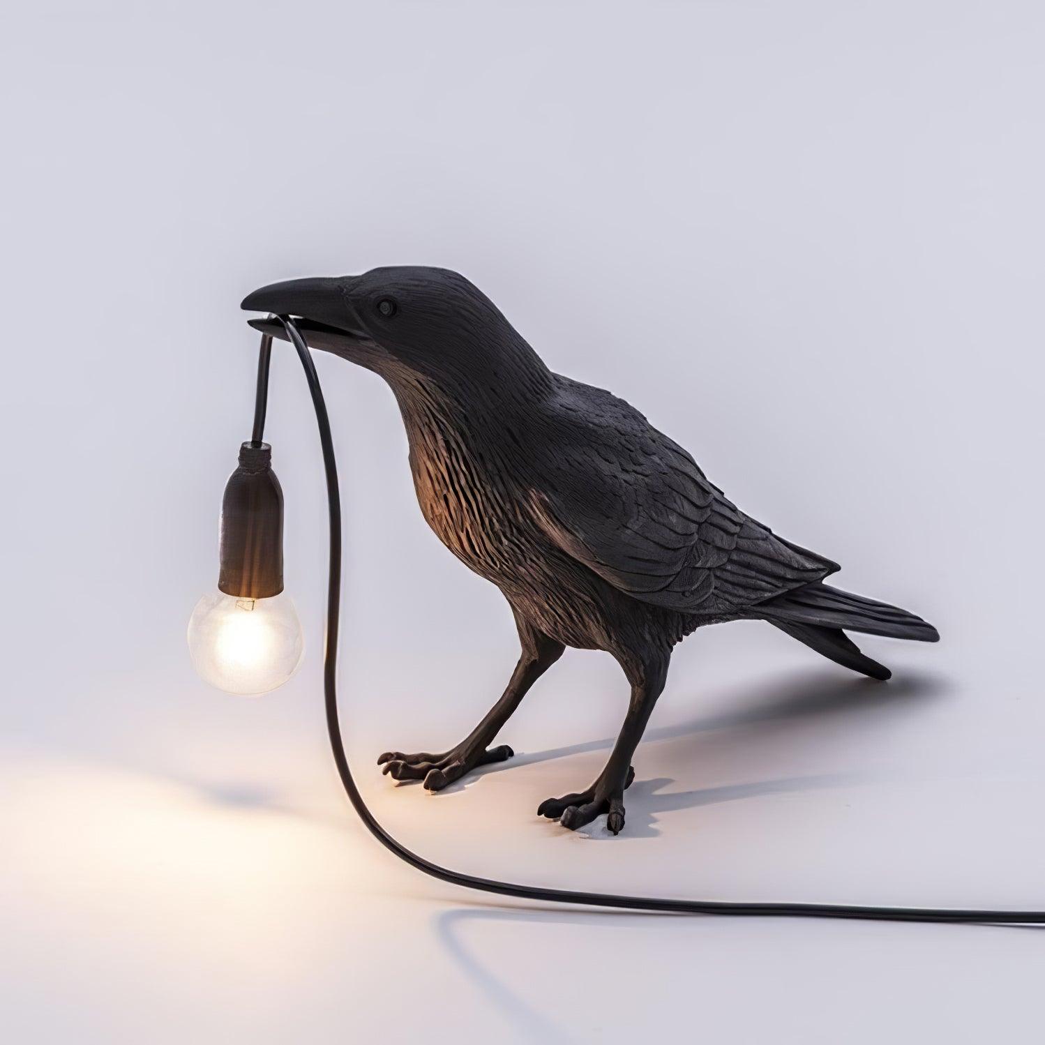 Raven Resin Table Lamp - Blowlighting