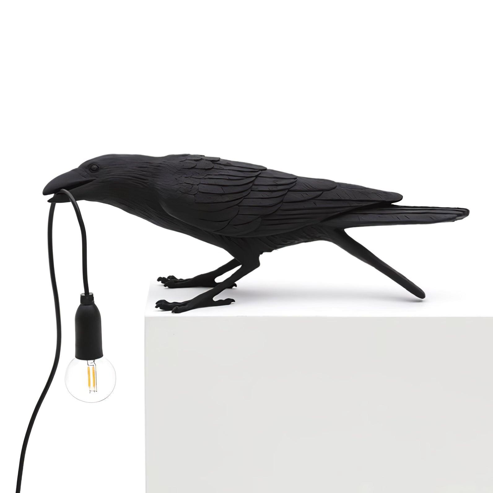 Raven Resin Table Lamp - Blowlighting