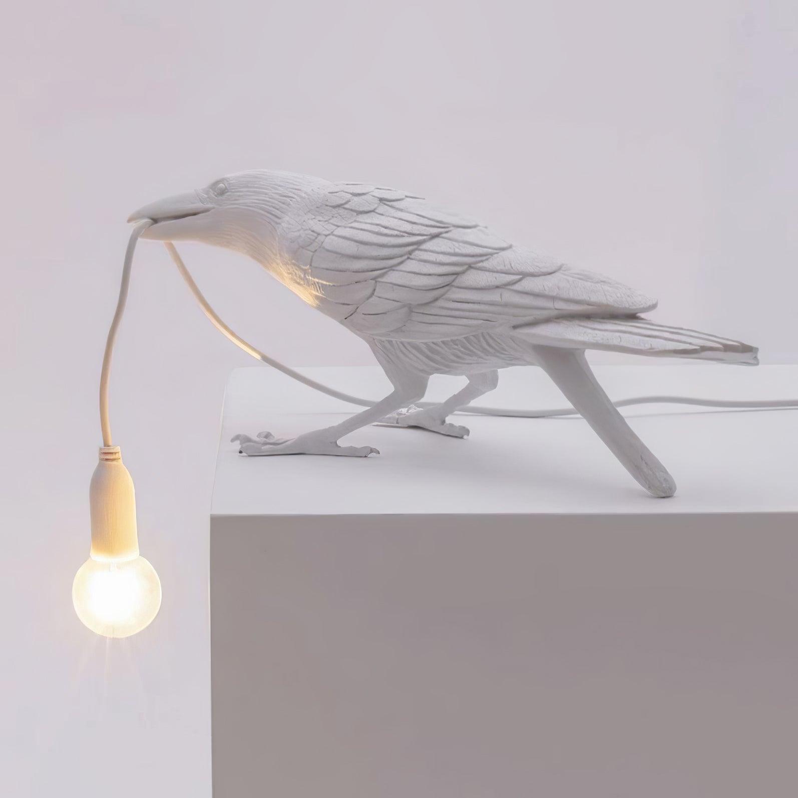 Raven Resin Table Lamp - Blowlighting