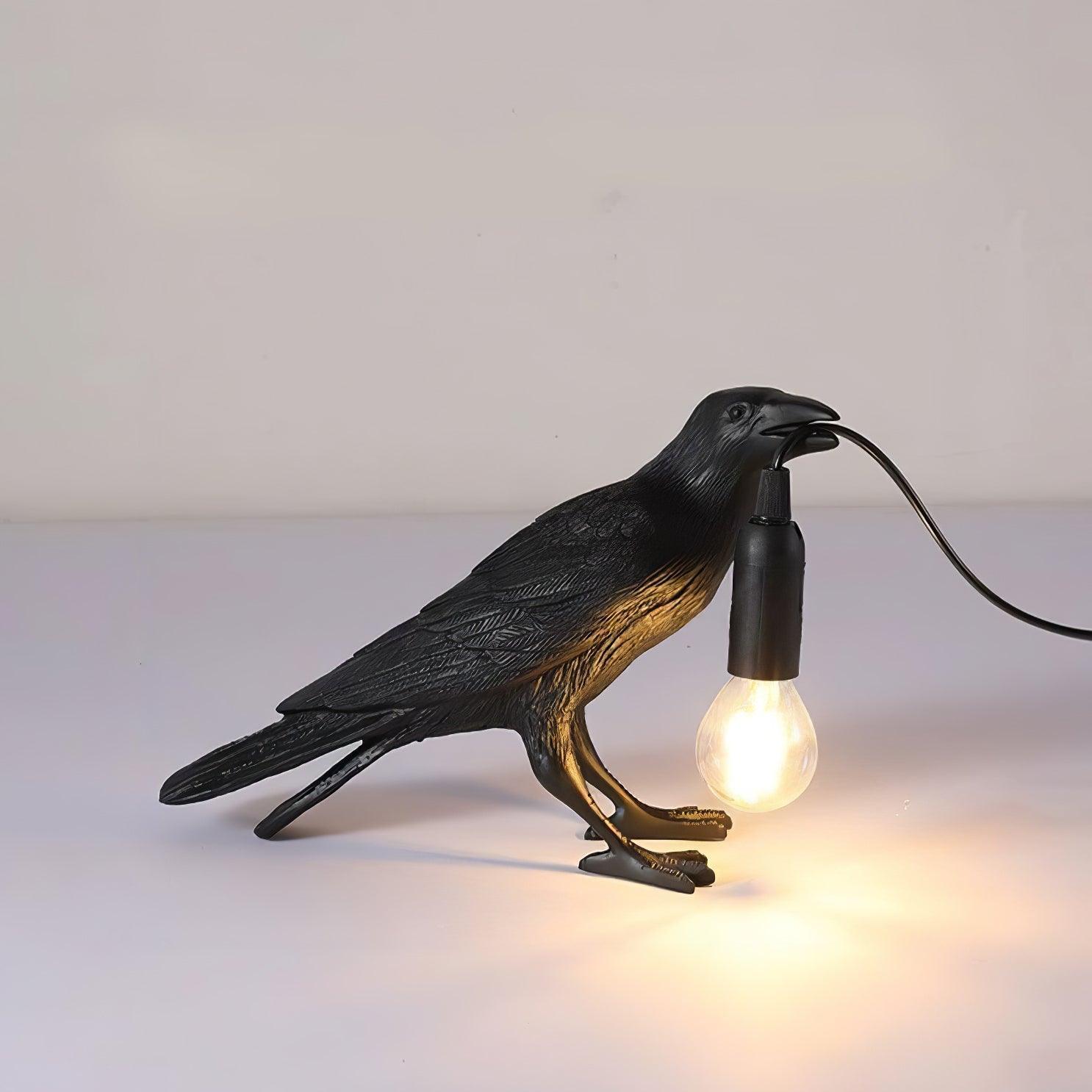 Raven Resin Table Lamp - Blowlighting