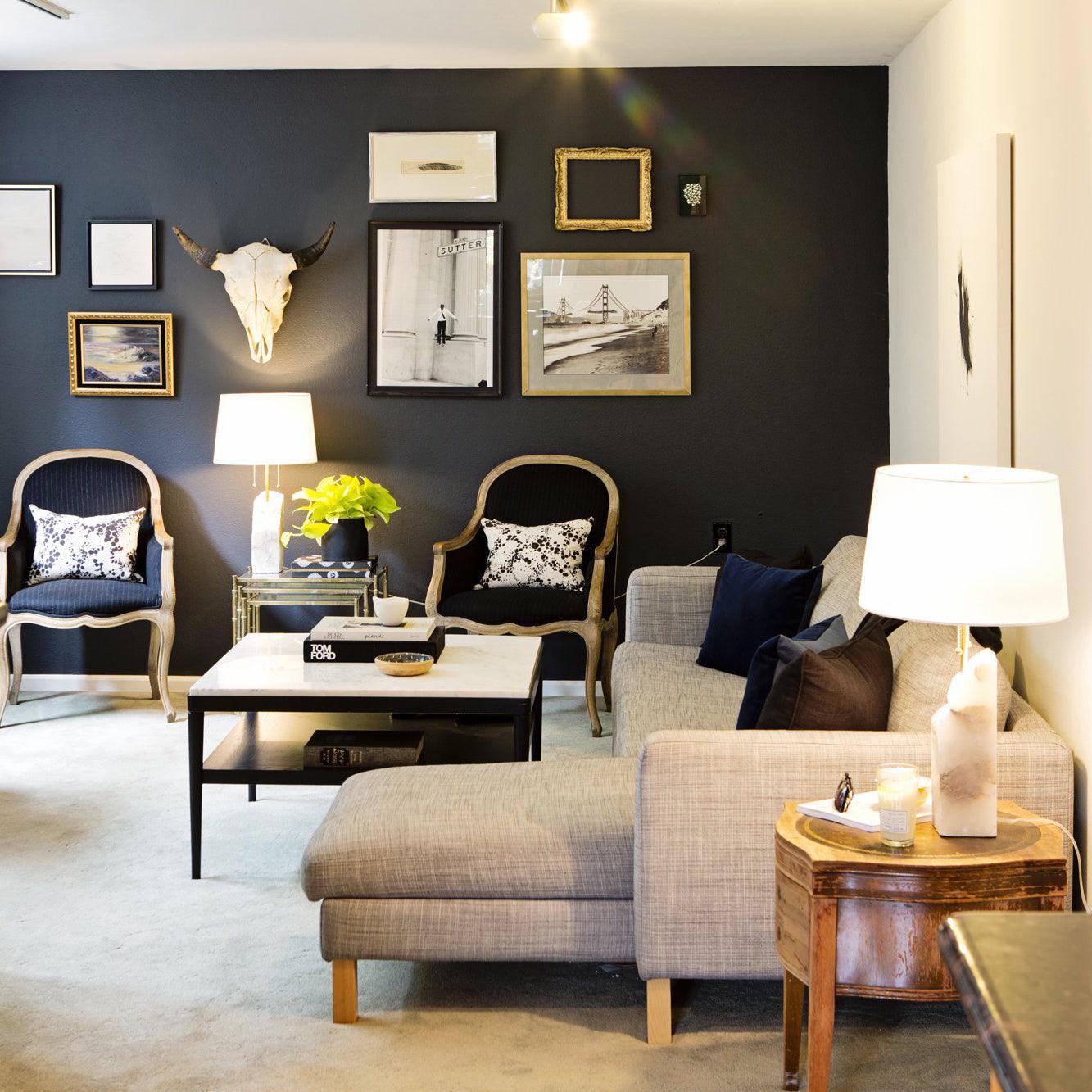 Syvaris Minimalist Alabaster Table Lamp - Blowlighting