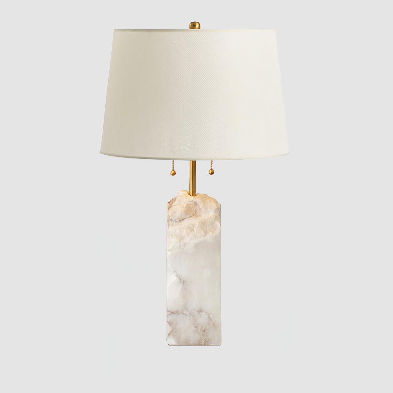 Syvaris Minimalist Alabaster Table Lamp - Blowlighting