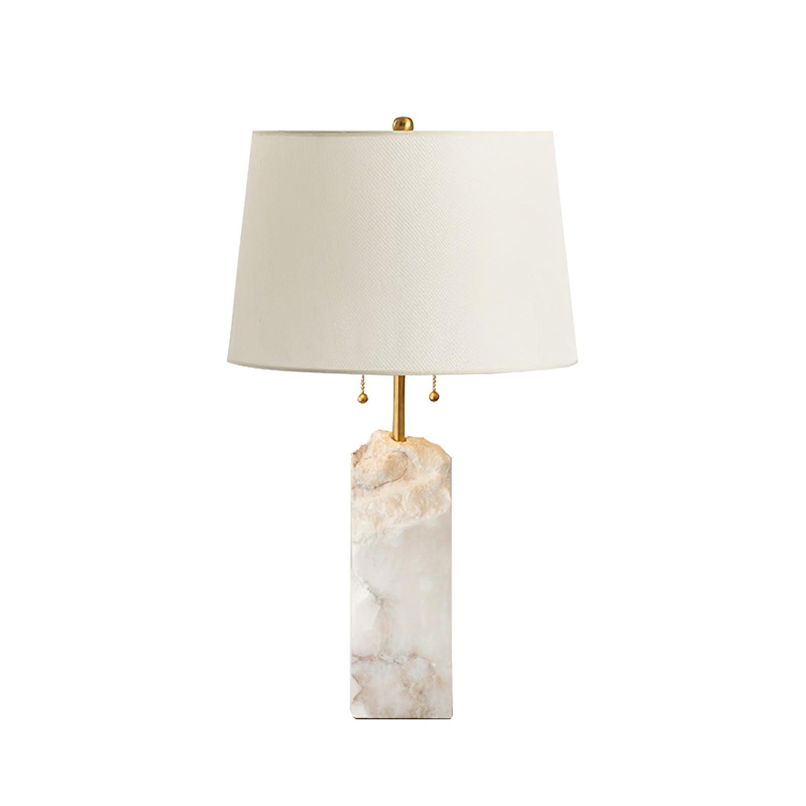 Syvaris Minimalist Alabaster Table Lamp - Blowlighting