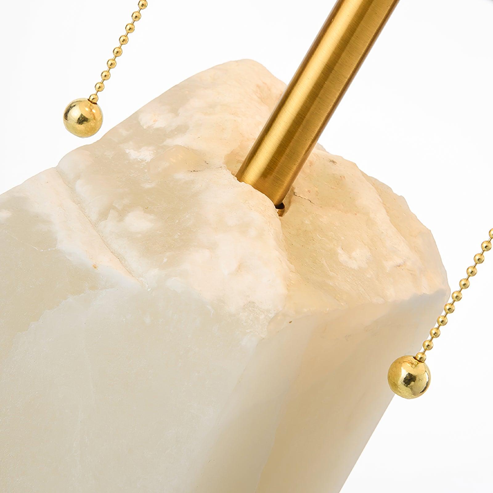 Syvaris Minimalist Alabaster Table Lamp - Blowlighting